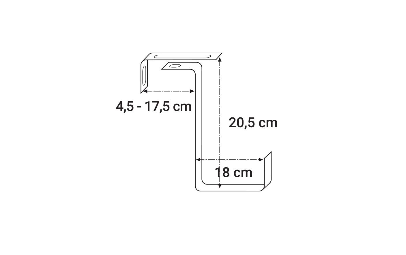 ALBA-KRAPF Balkonkistenträger De Lux 18 ALBA-KRAPF Balkonkistenträger De Lux 18