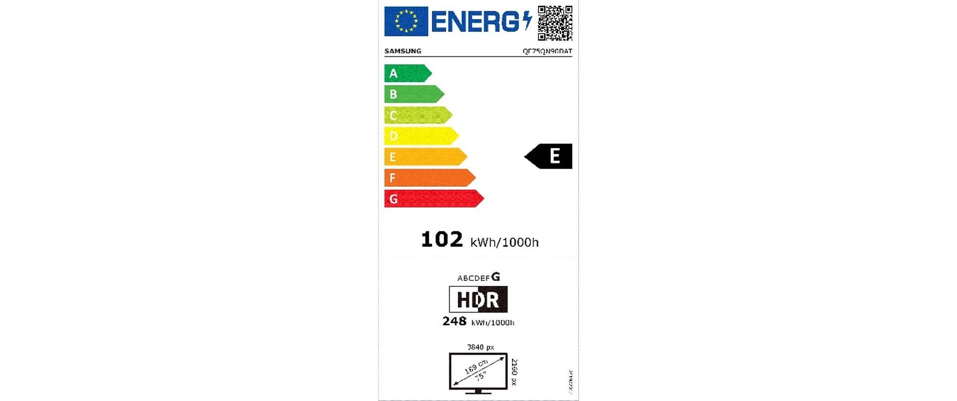 Samsung TV QE75QN90D ATXXN 75, 3840 x 2160 (Ultra HD 4K), QLED