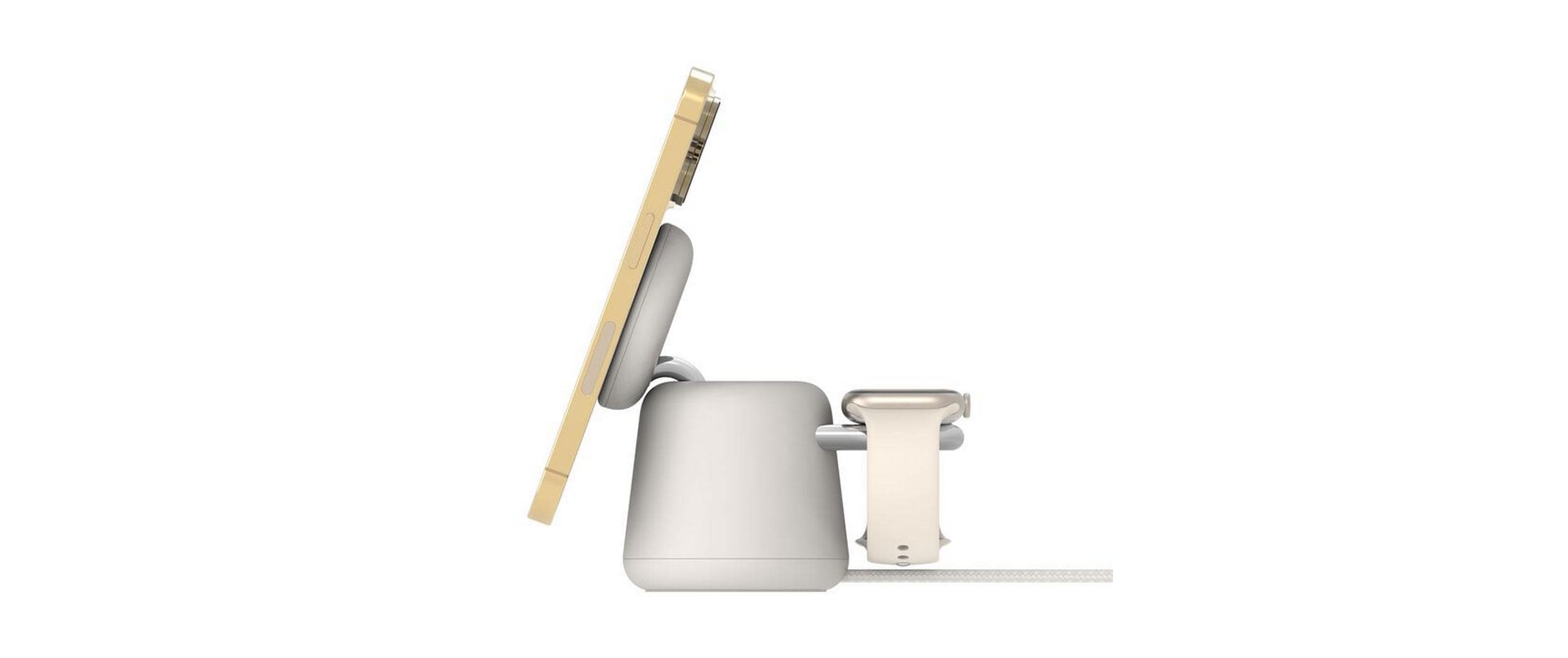 Belkin Wireless Charger BoostCharge Pro 2in1 Sand