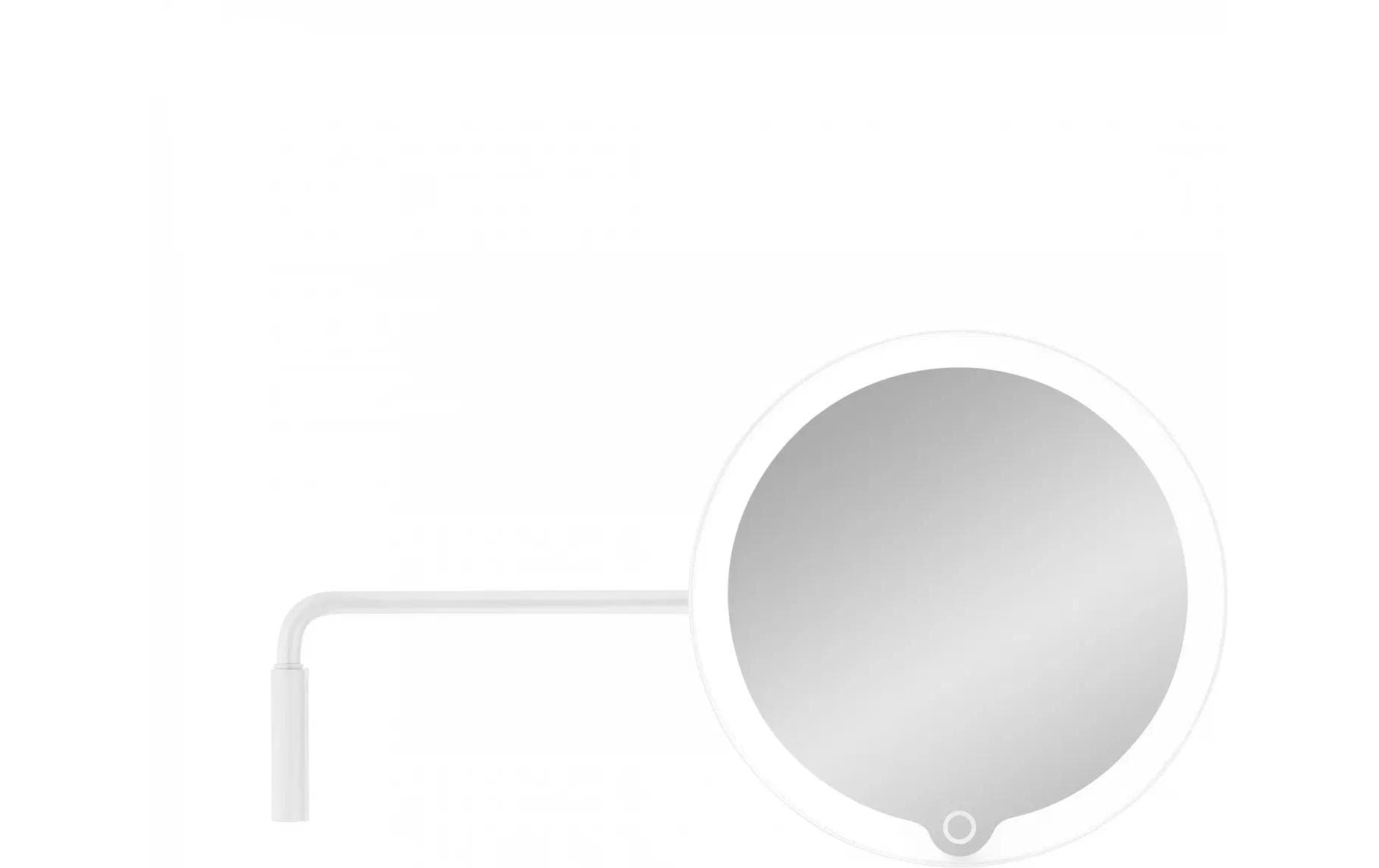Blomus Kosmetikspiegel LED MODO mit Wandhalterung, Weiss