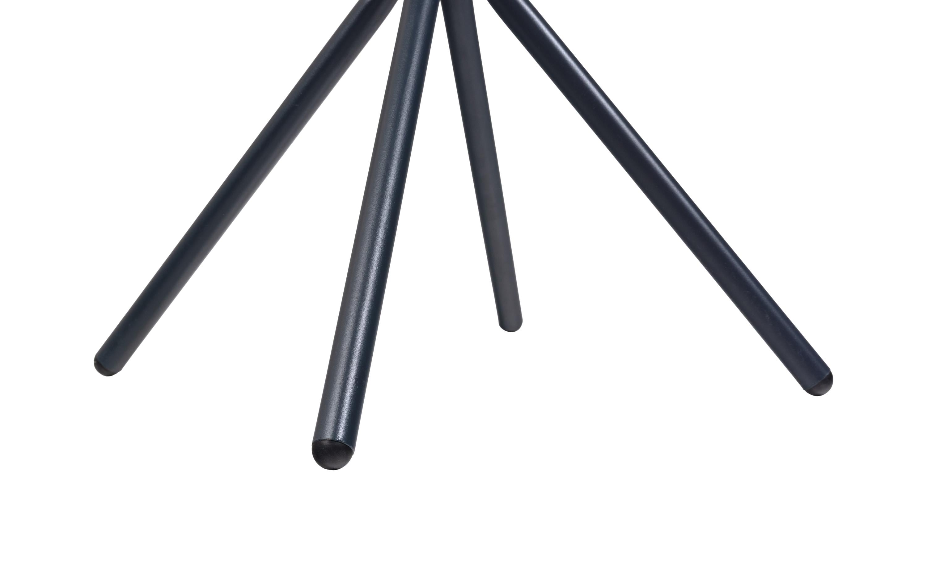 COCON Bistrotisch Conny , Ø 57 cm, Anthrazit