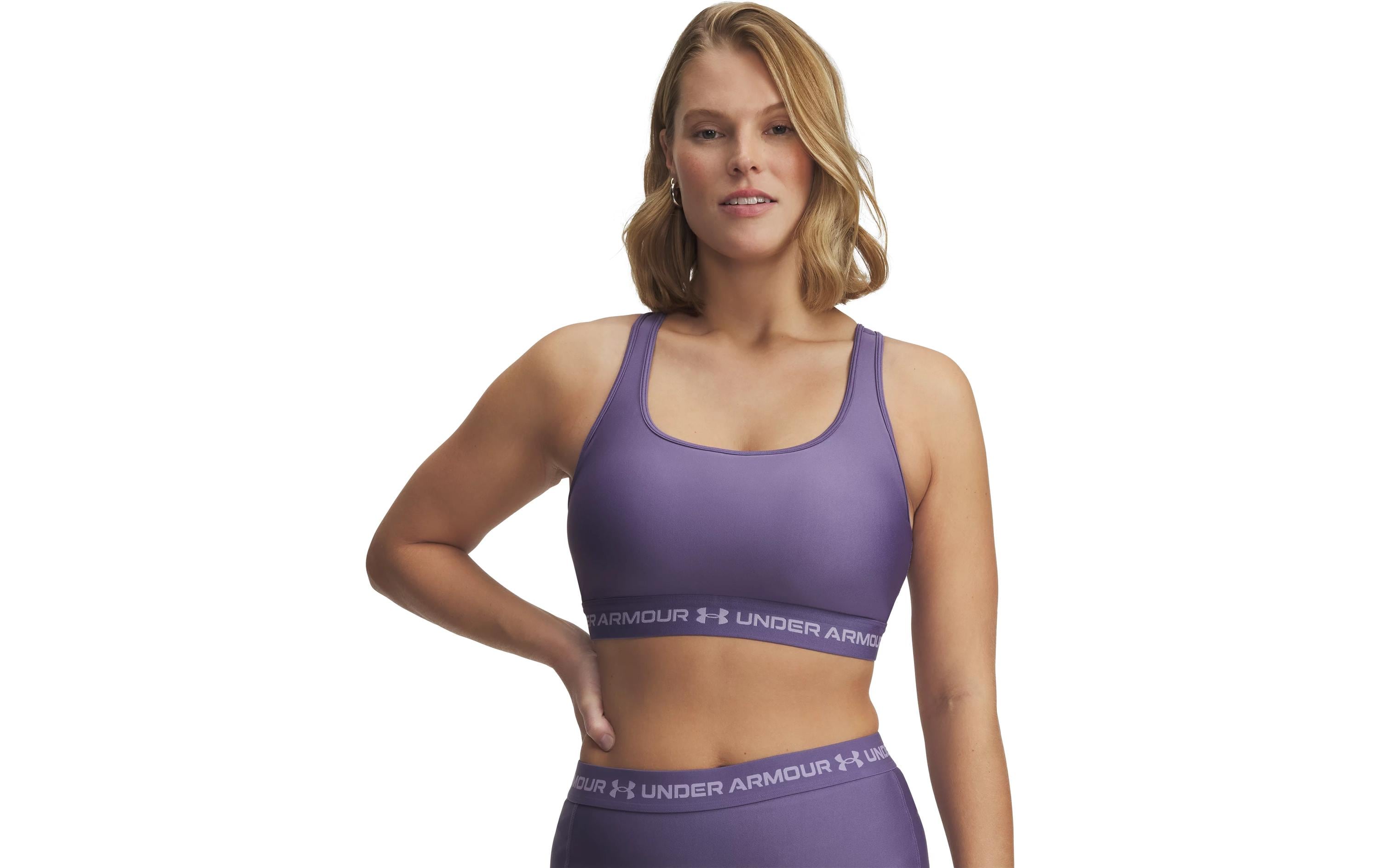 UNDER ARMOUR Sport-BH Crossback Mid Purple Luxe, M