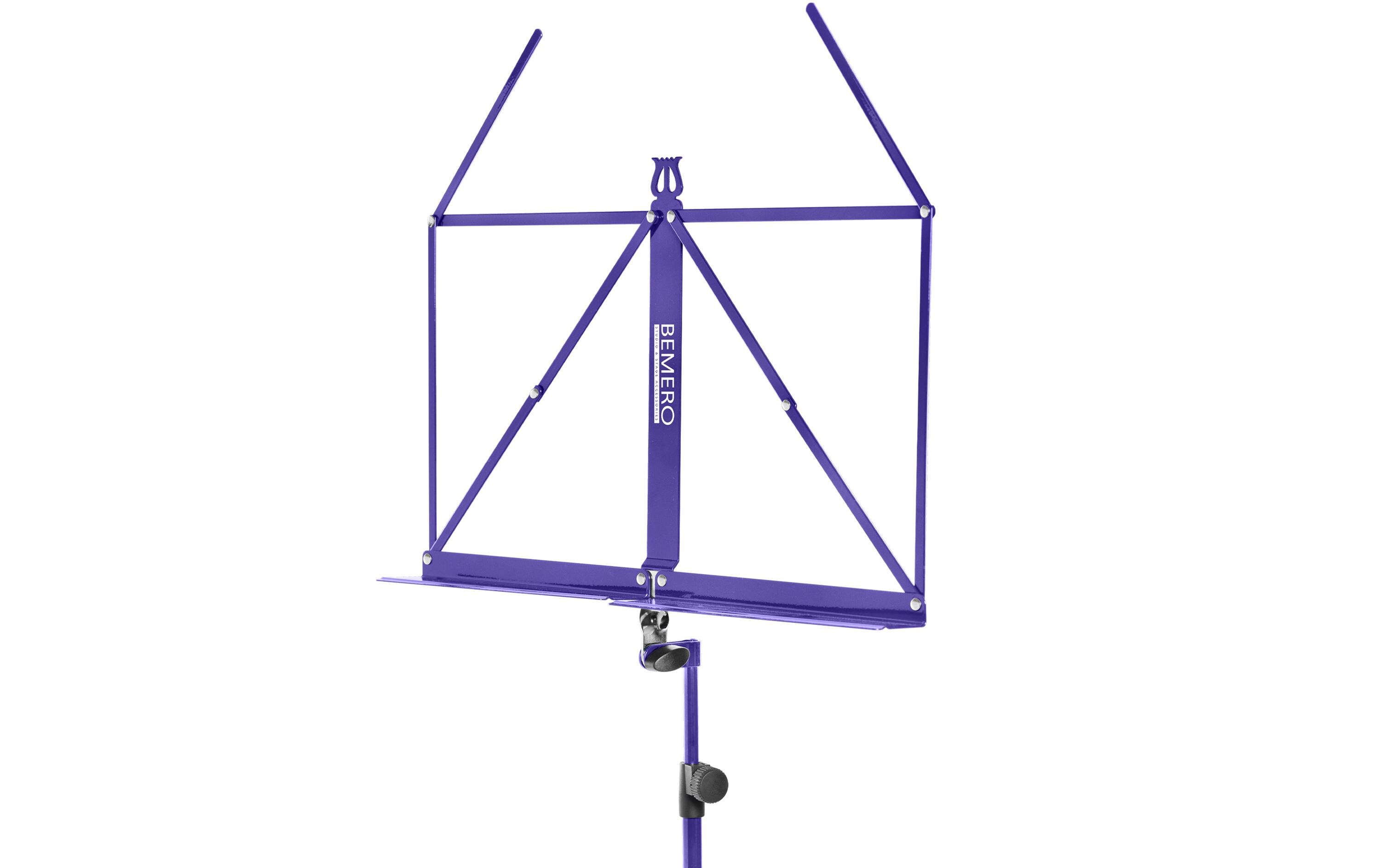 Bemero Notenständer MSS-8090BK violett