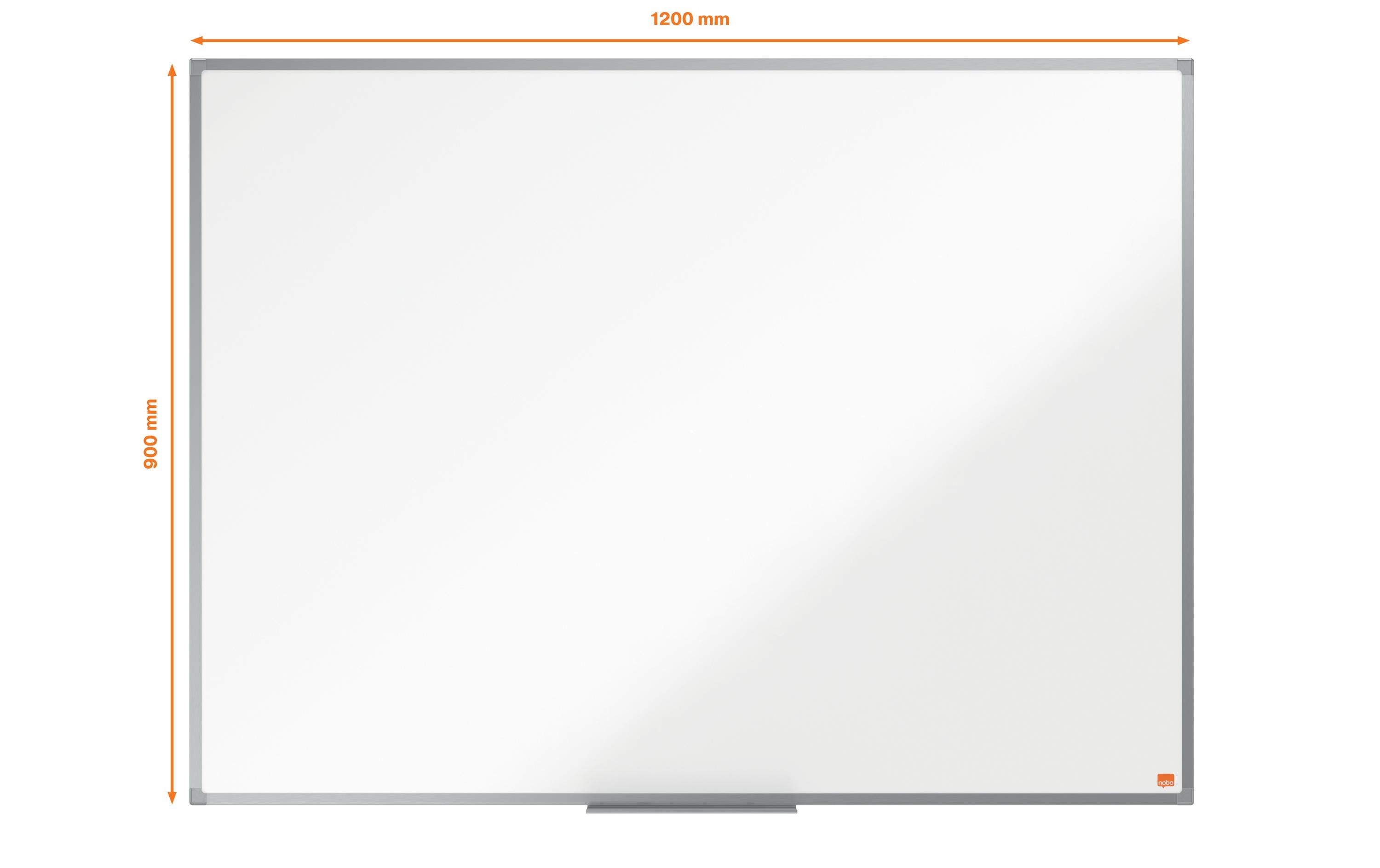 Nobo Whiteboard Essence 90 cm x 120 cm, Weiss