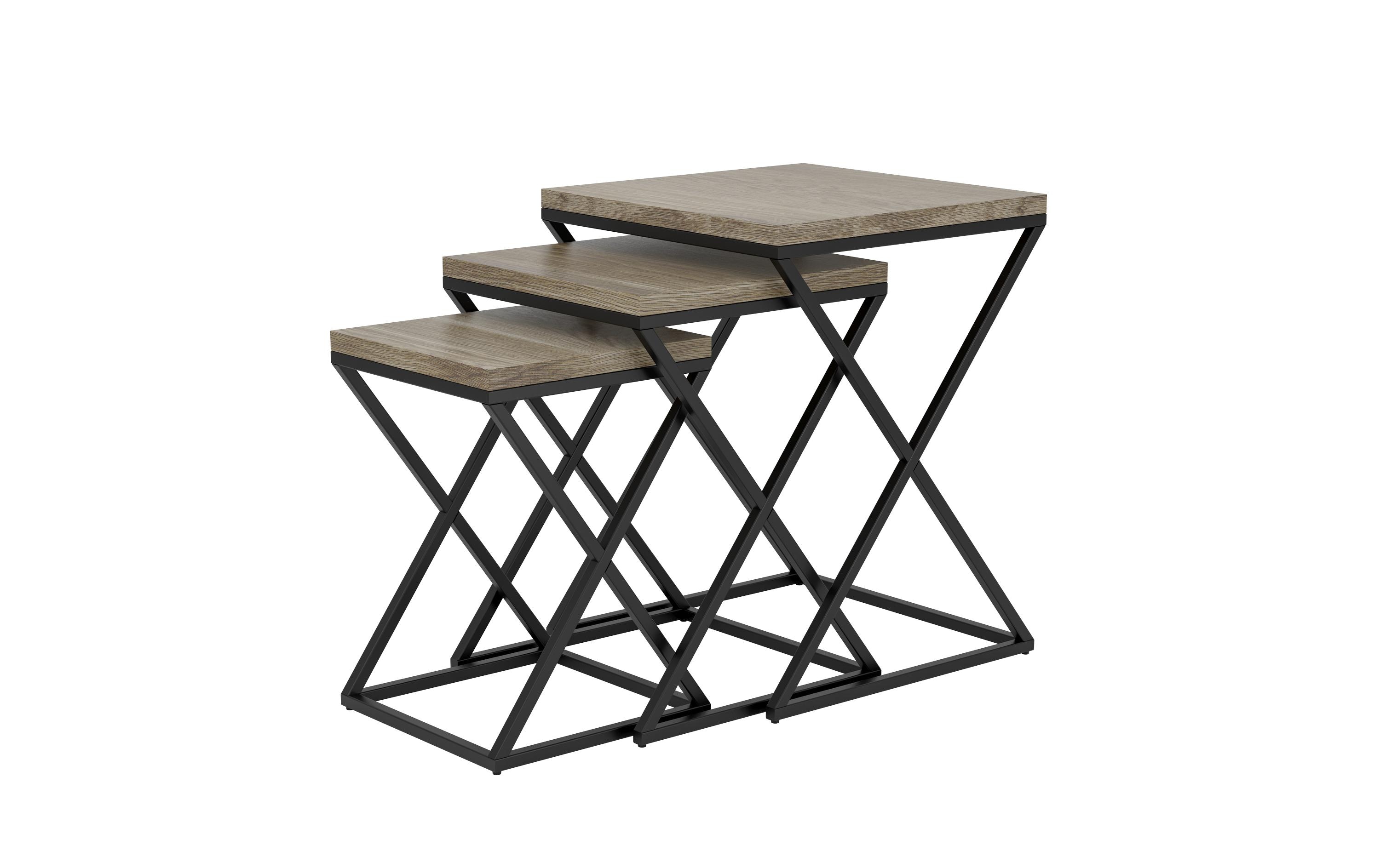 EGLO Beistelltisch Clonmany 3er Set