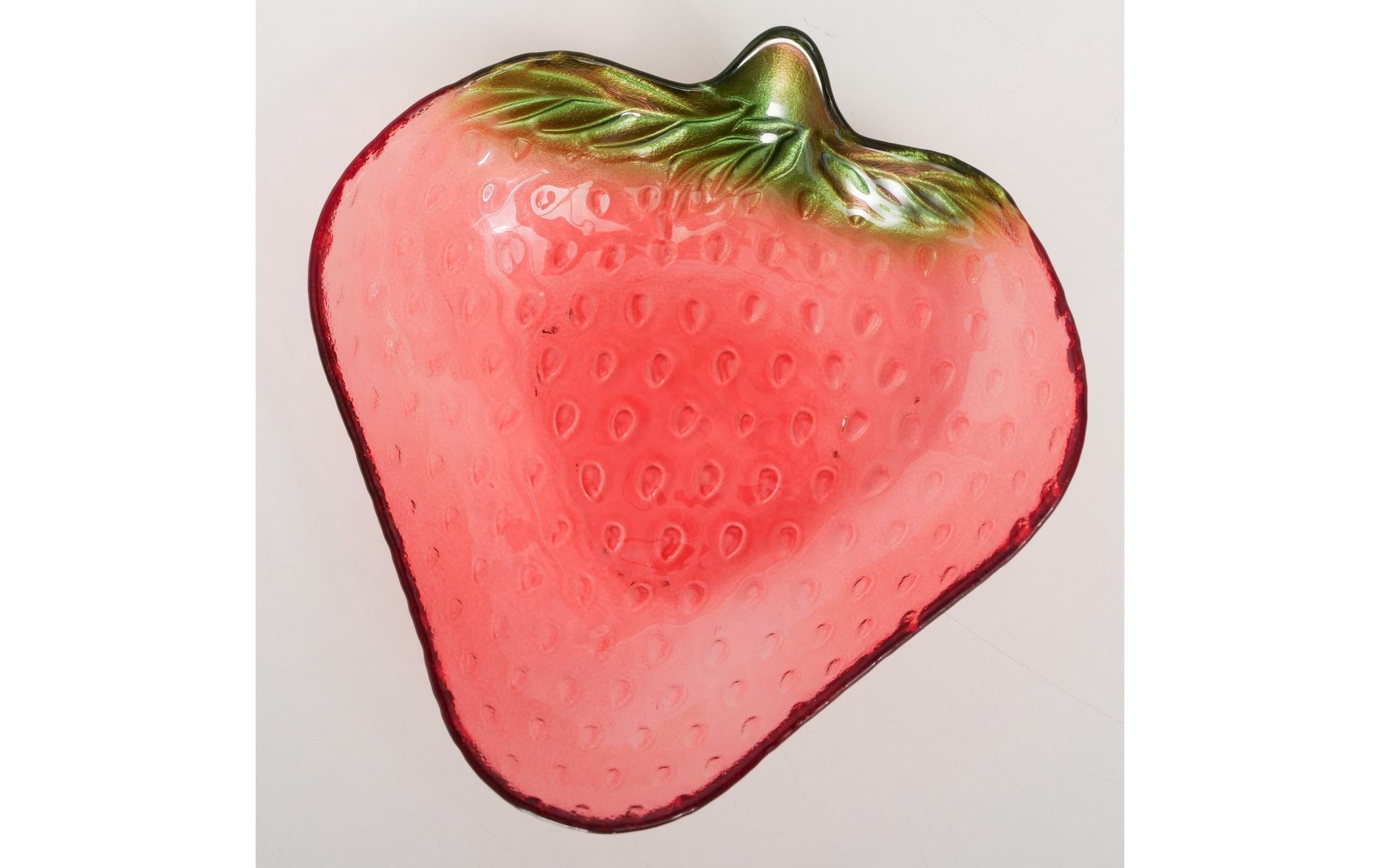 Boltze Schale Erdbeere 16 x 15.5 cm