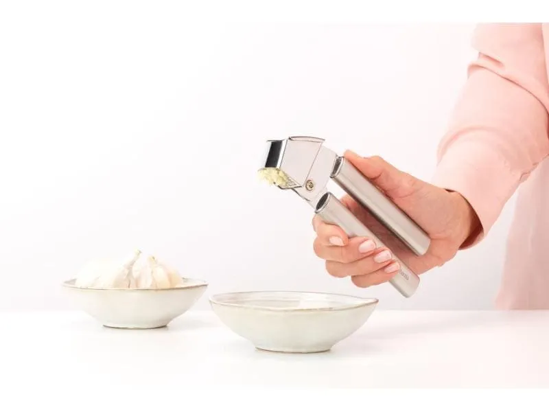 Brabantia Knoblauchpresse Profile Silber