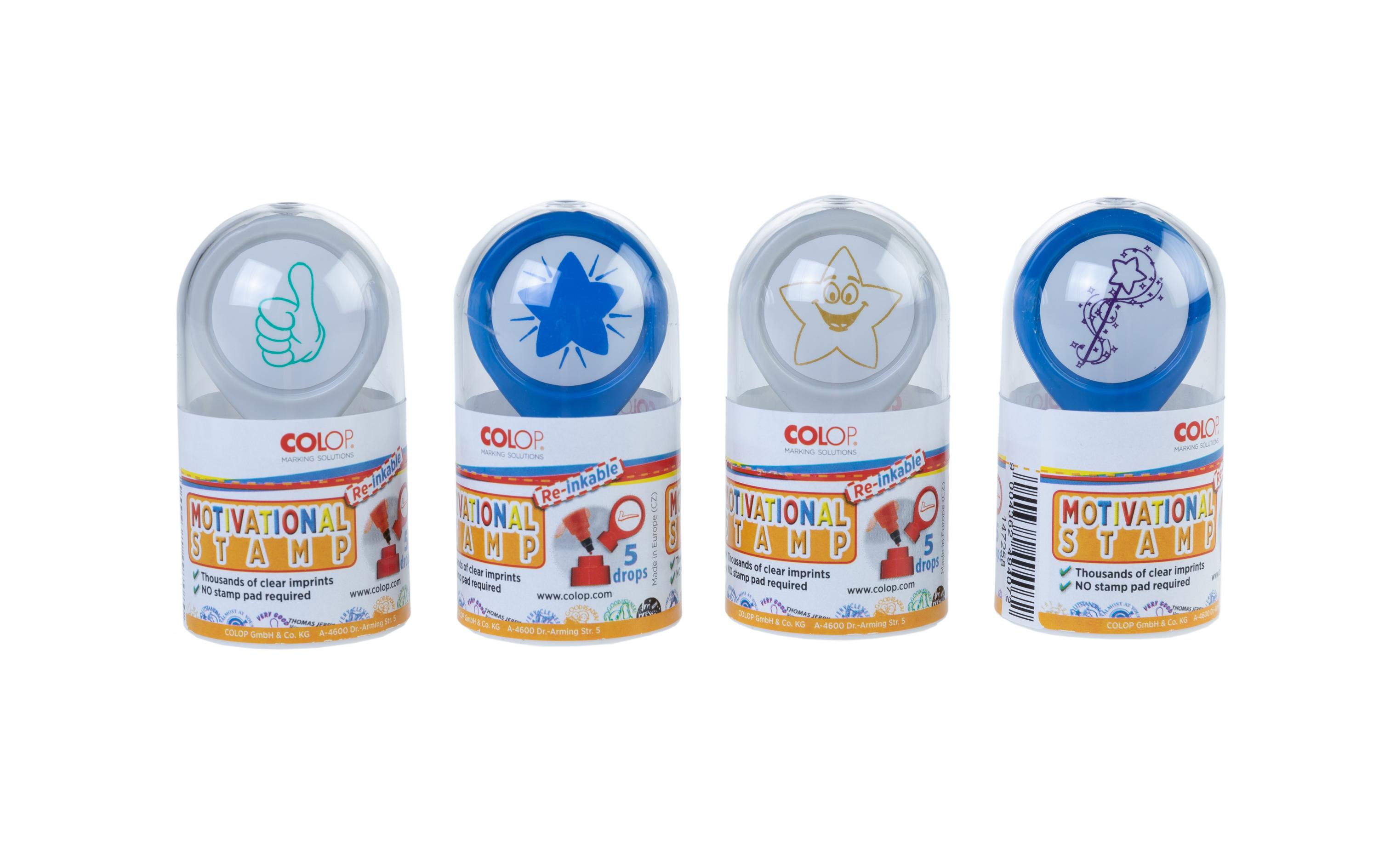 Colop Stempelset Stamp Design 4-teilig Colop Stempelset Stamp Design 4-teilig