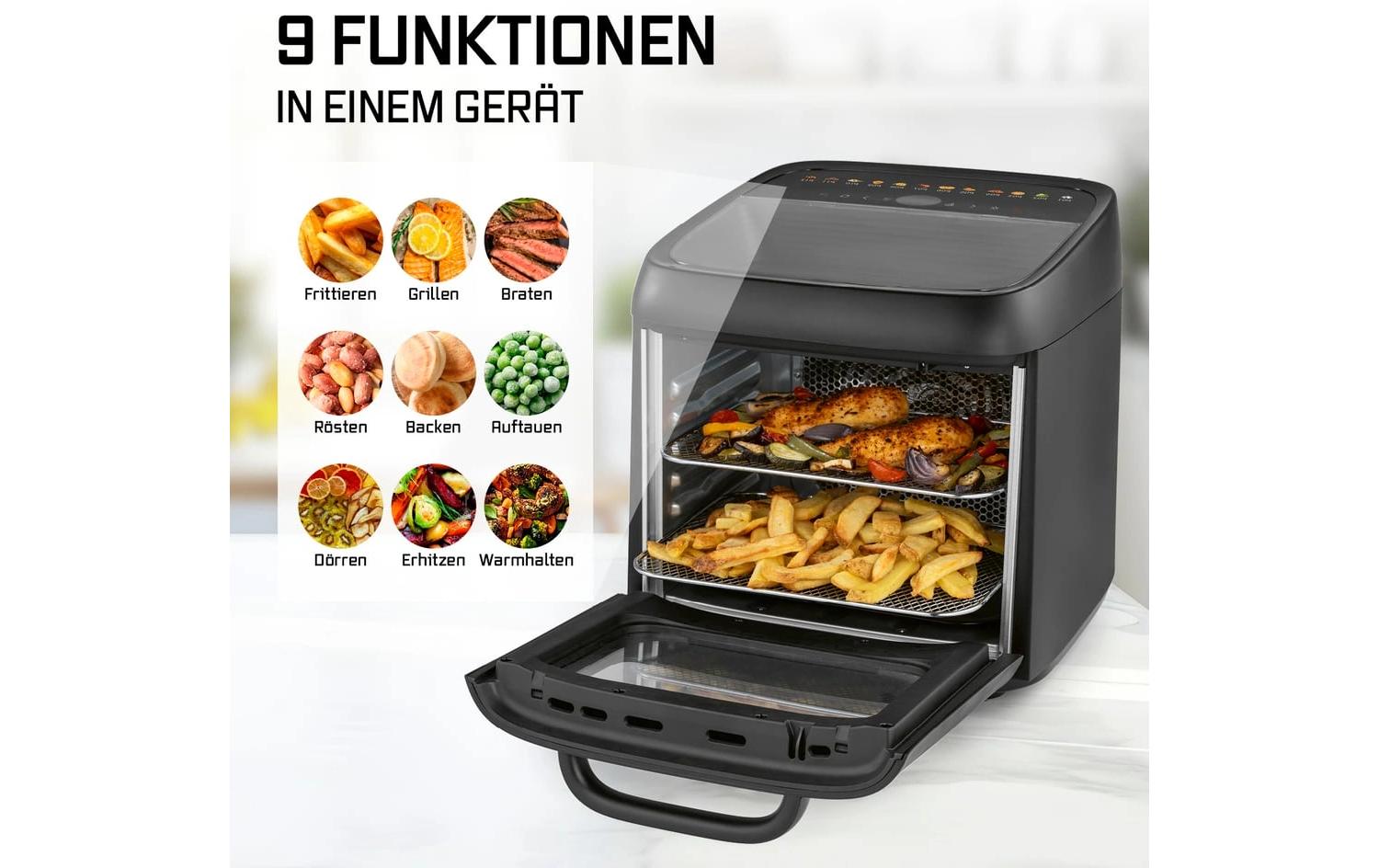 GOURMETmaxx Heissluftofen 12.5 l