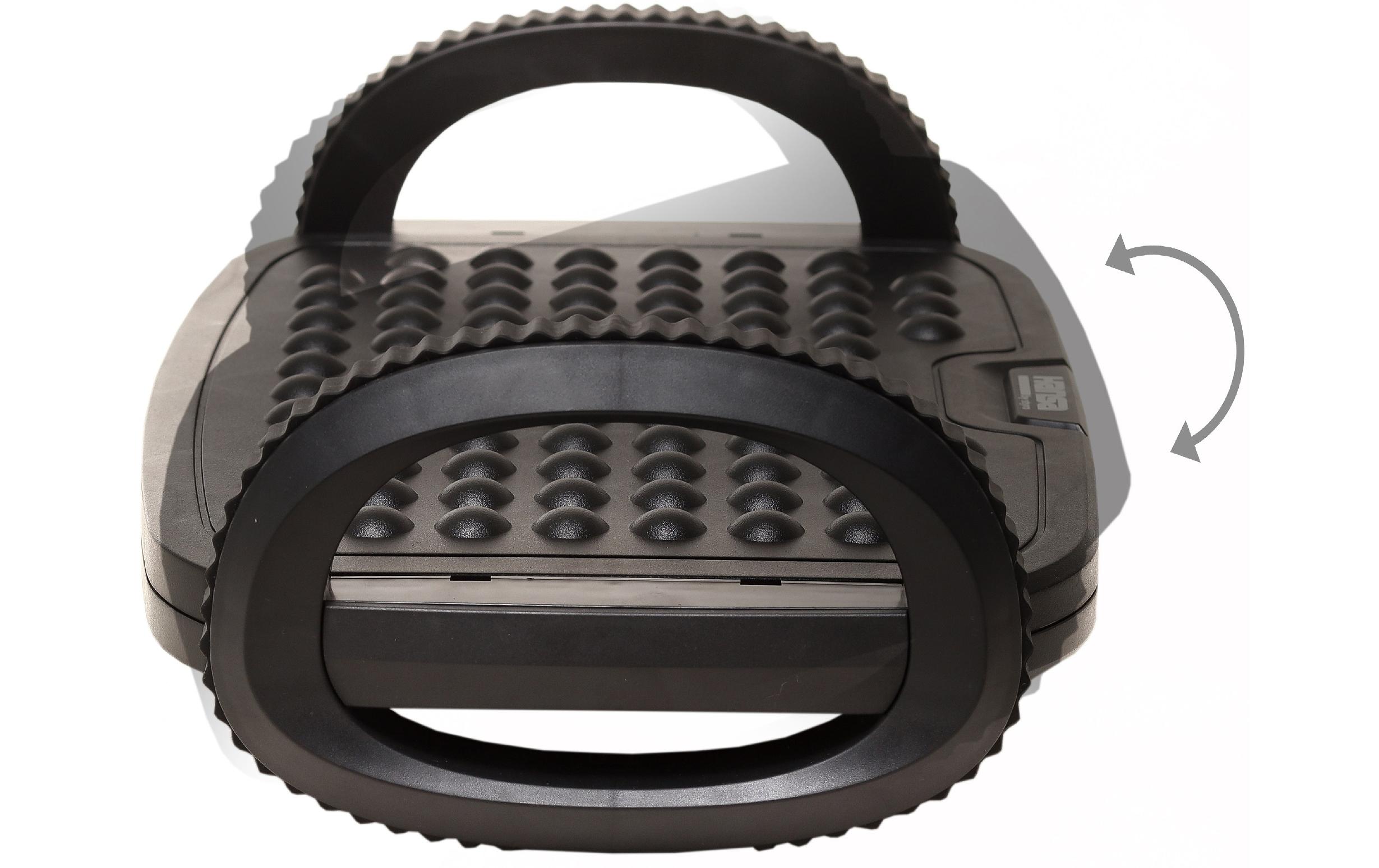 Hansa Fussstütze Footness Swing, Schwarz