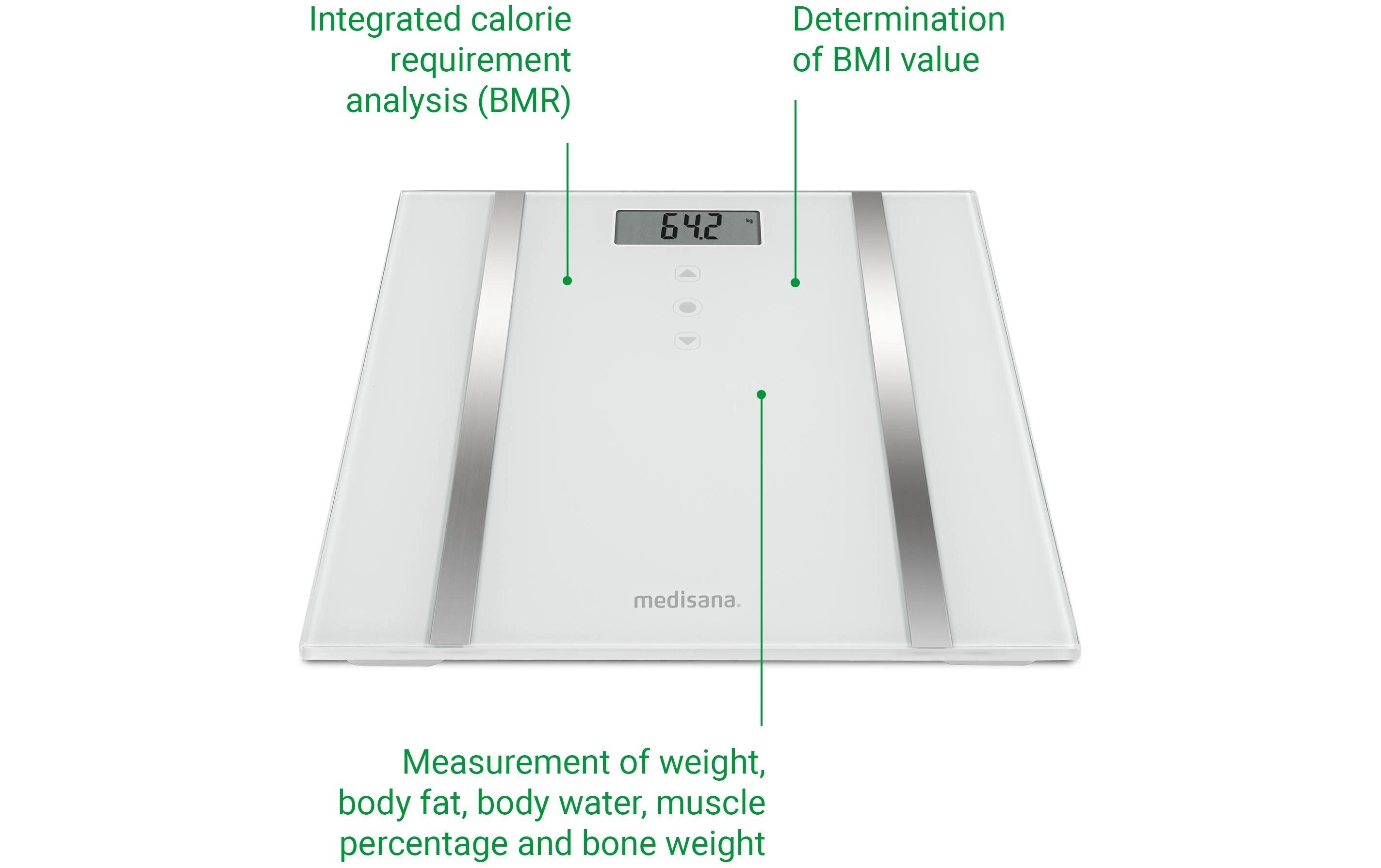 Medisana Personenwaage BS 483 Weiss