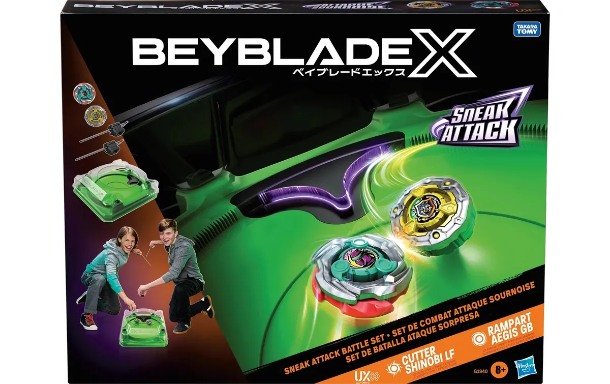 BEYBLADE BEY Sneak Attack Battle Set 2 Kreisel