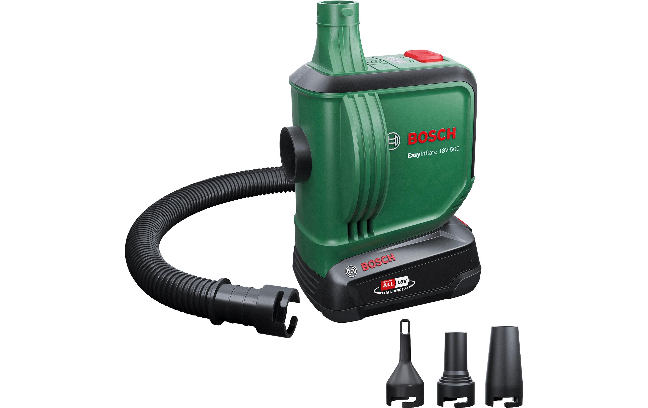 Bosch EasyInflate 18 V-500 Akku-Volumenpumpe 18 V 530 l/min