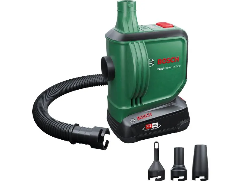 Bosch EasyInflate 18 V-500 Akku-Volumenpumpe 18 V 530 l/min Bosch EasyInflate 18 V-500 Akku-Volumenpumpe 18 V 530 l/min