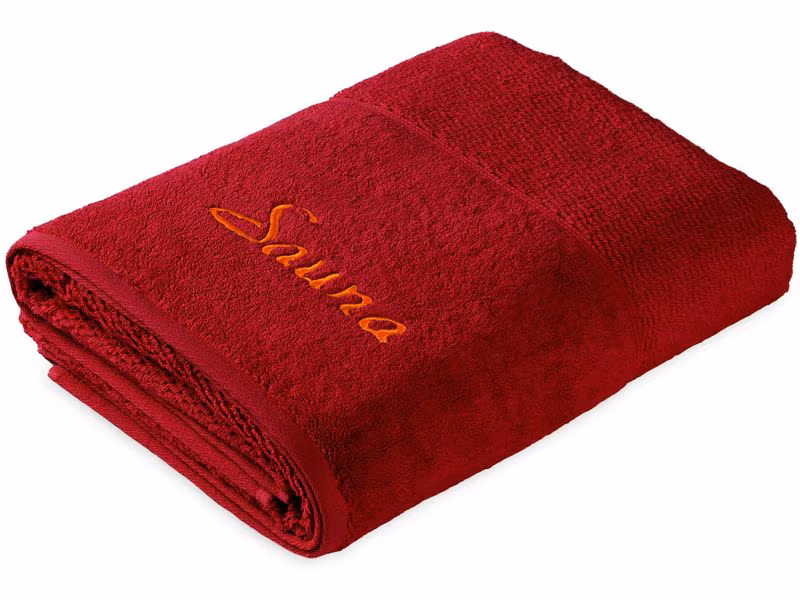 Frottana Saunatuch Pearl 80 x 200 cm, Ruby Frottana Saunatuch Pearl 80 x 200 cm, Ruby