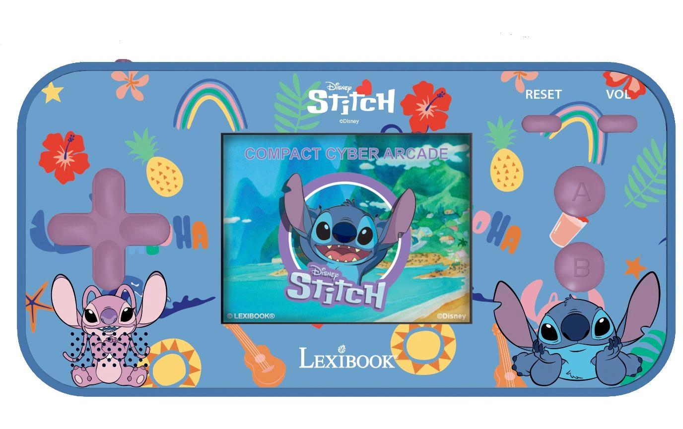 Lexibook Disney Stitch Compact Cyber Arcade Blau