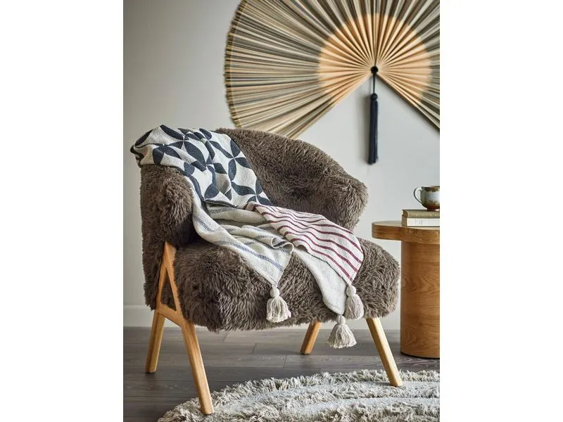 Bloomingville Tagesdecke Forma, 155 x 130 cm, Natur Bloomingville Tagesdecke Forma, 155 x 130 cm, Natur