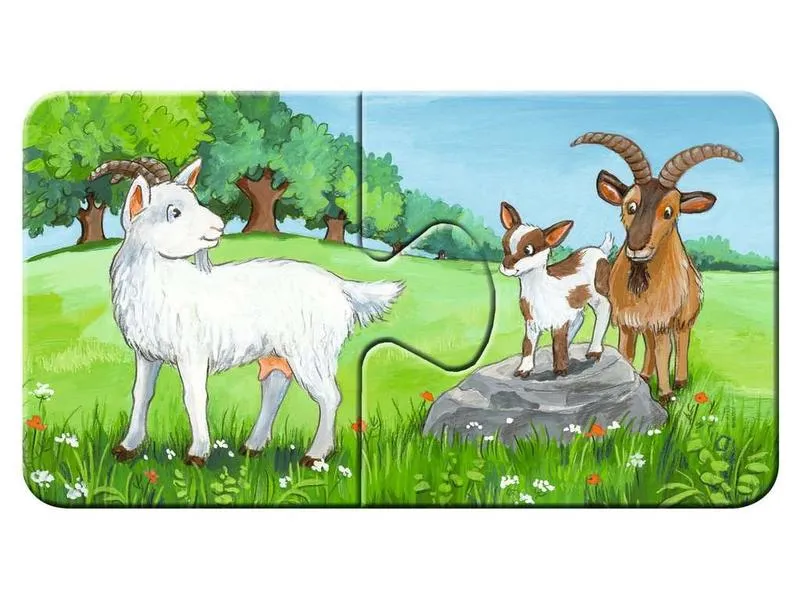 Ravensburger Kleinkinder Puzzle my first puzzles Tierfamilien Bauernhof Ravensburger Kleinkinder Puzzle my first puzzles Tierfamilien Bauernhof