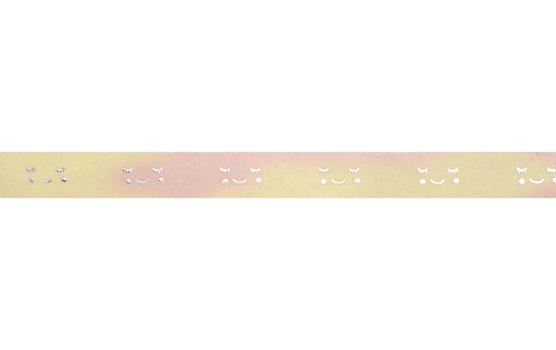 Folia Washi Tape Hotfoil Rainbow 5 Stück