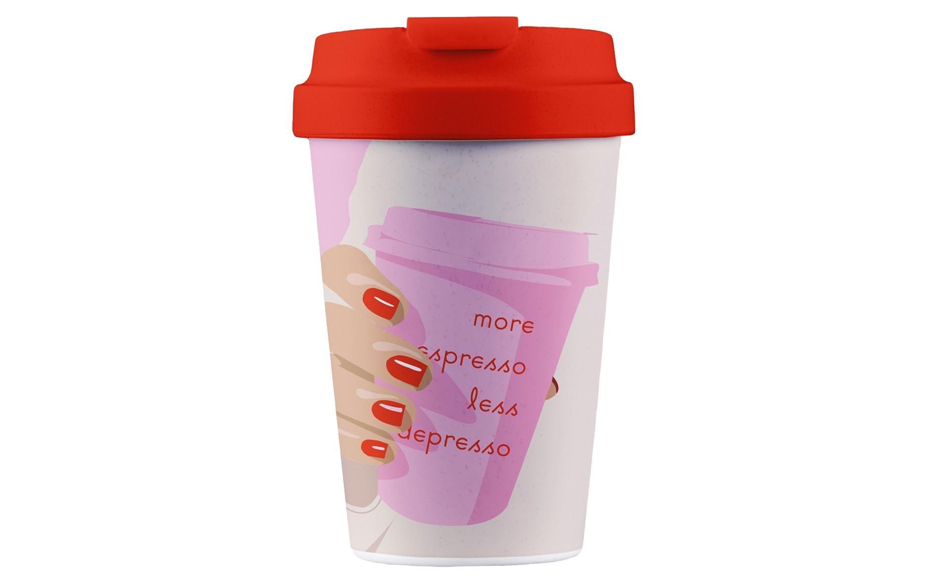 BioLoco Outdoor-Becher Easy Cup-More espresso 350 ml