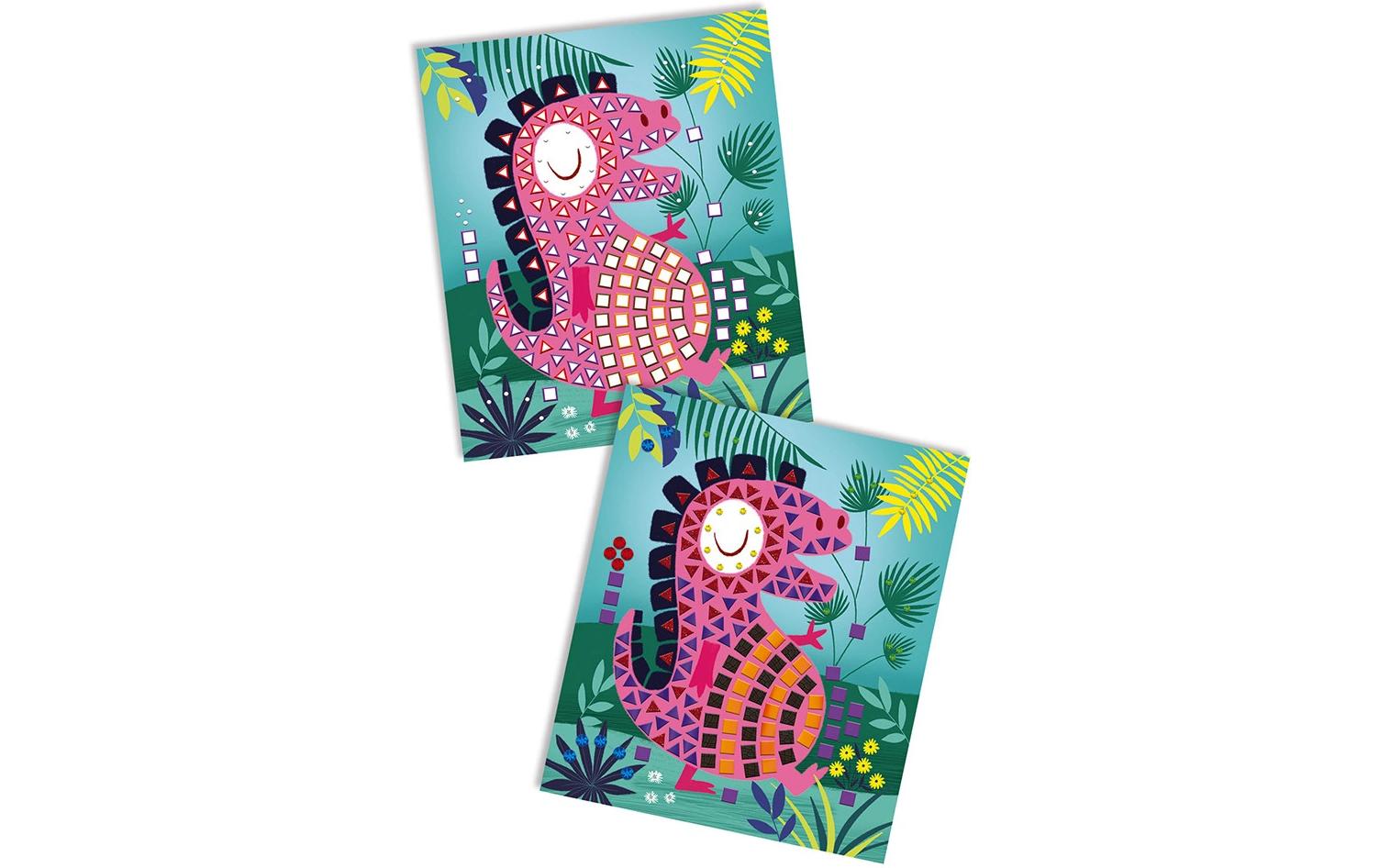 Janod Bastelset Dinosaurier Mosaik