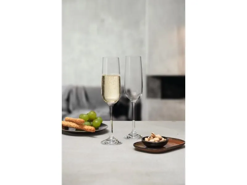 Montana Champagnerglas Vivid 160 ml, 6 Stück, Transparent