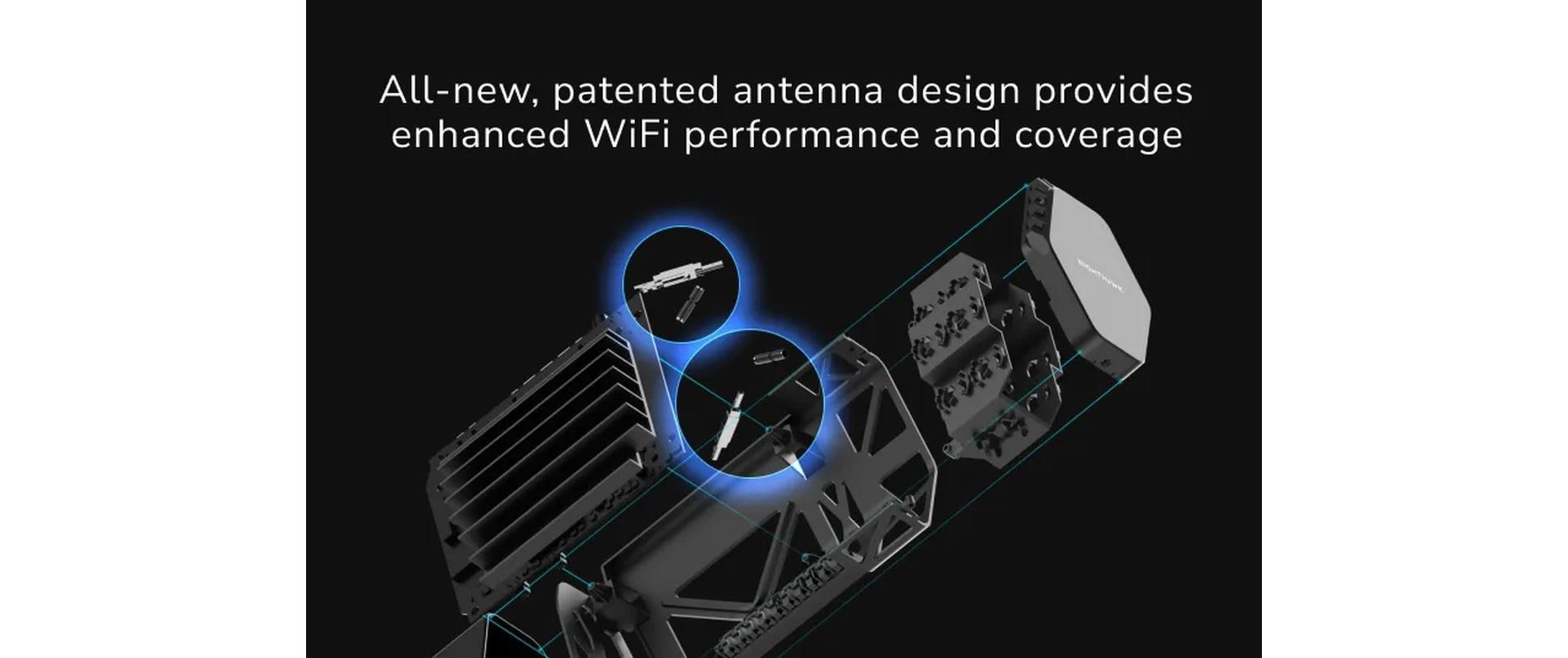 Netgear Tri-Band WiFi Router RS300-100EUS Nighthawk WiFi 7