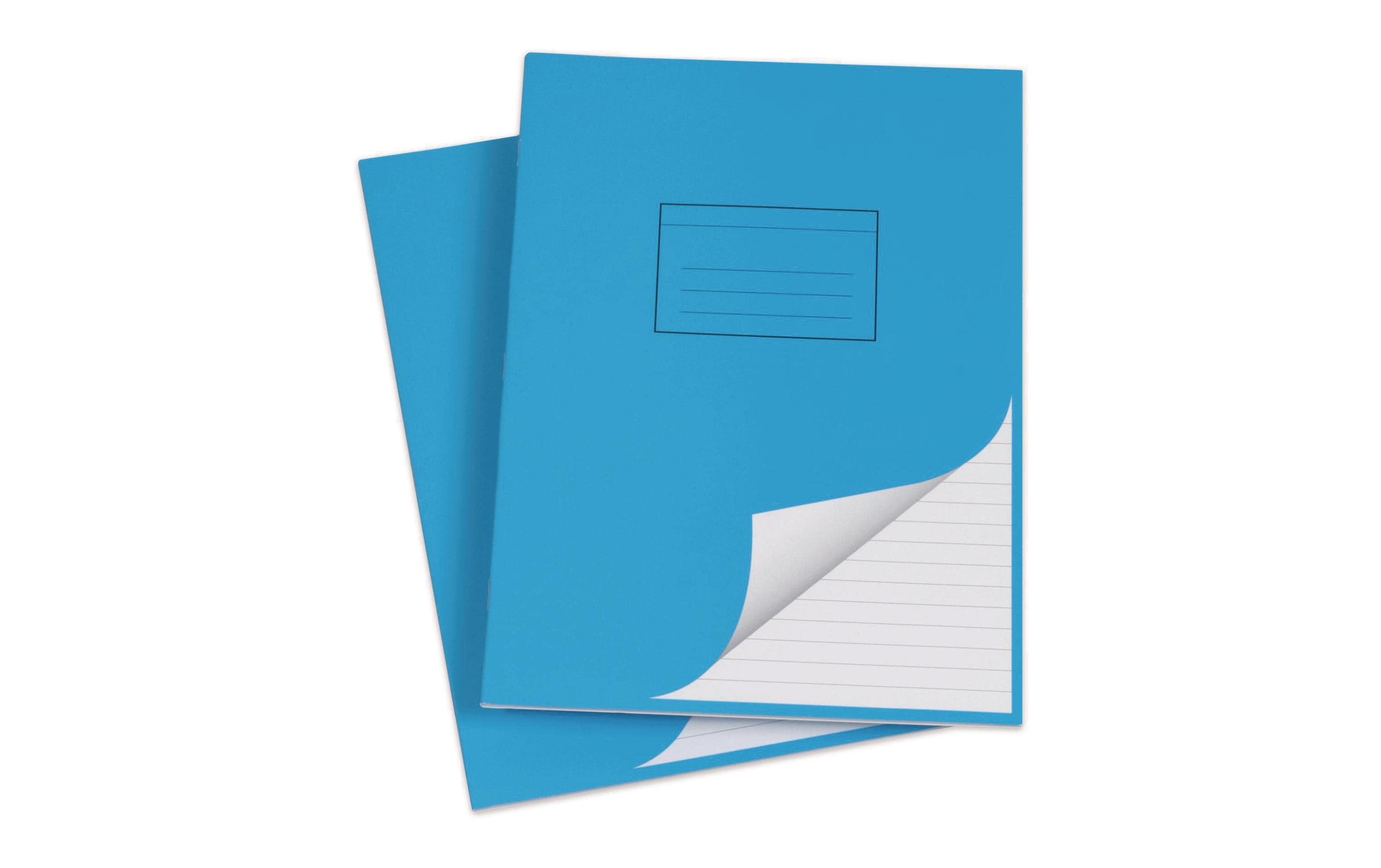 ELCO Schulheft E5, Liniert, Blau/Weiss