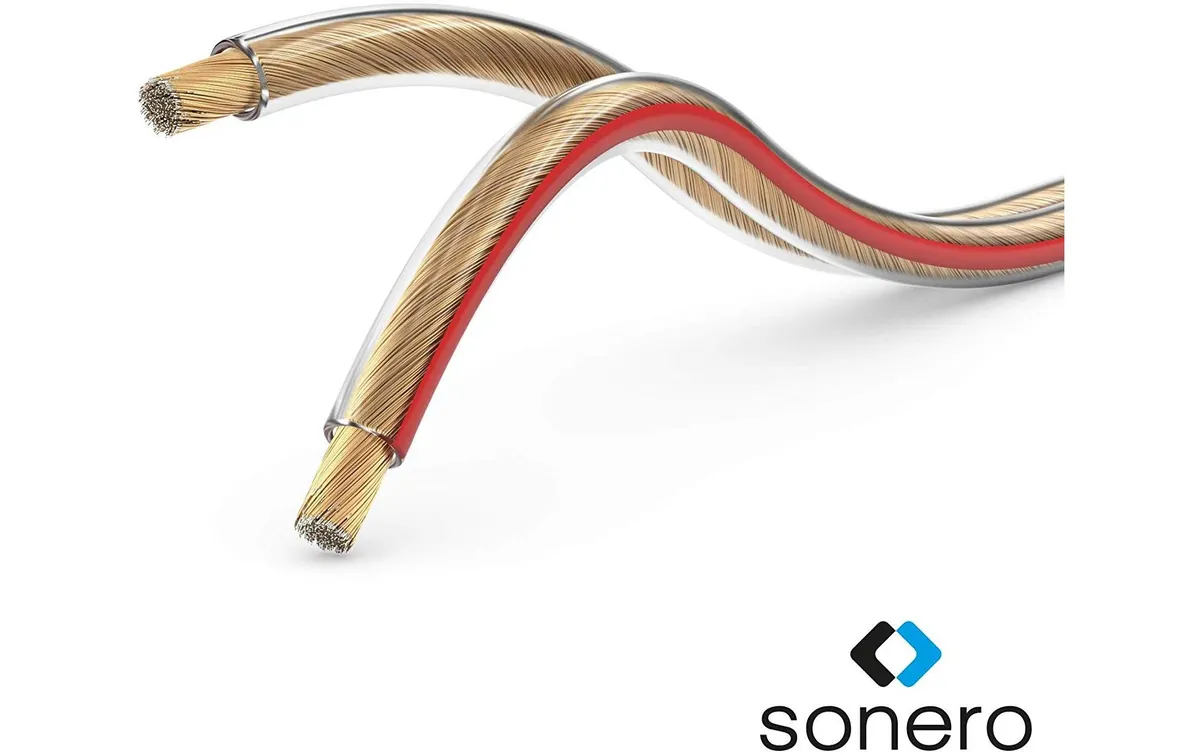 sonero Lautsprecherkabel 1.50 mm² CCA 10 m sonero Lautsprecherkabel 1.50 mm² CCA 10 m