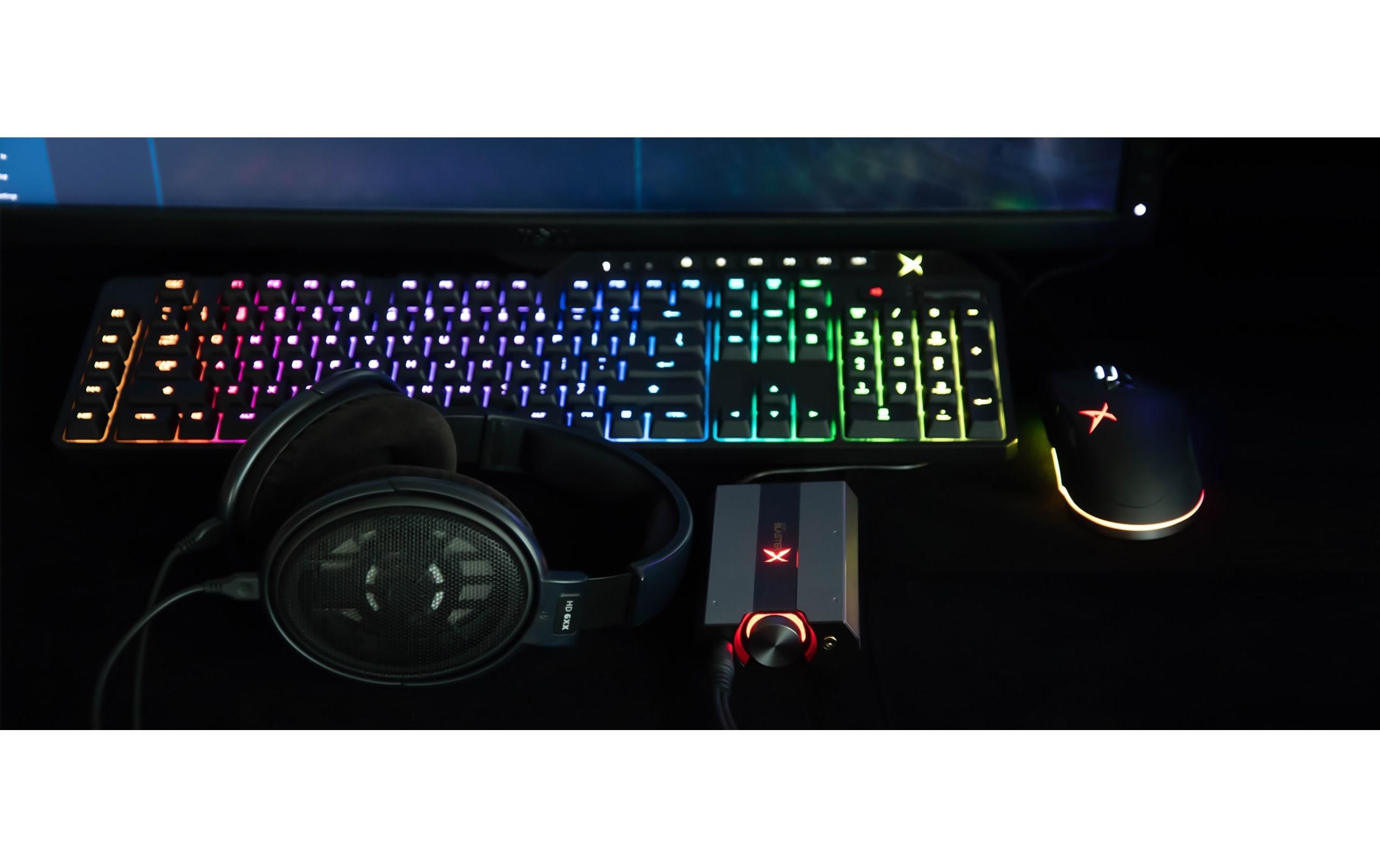 CREATIVE Soundkarte Sound BlasterX G6 7.1 HD USB