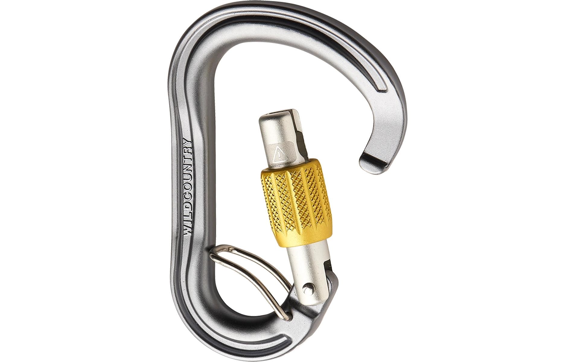 Wild Country Carabiner Xenon HMS Belay Grau Wild Country Carabiner Xenon HMS Belay Grau