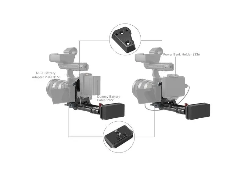 Smallrig V-Mount-Akkuplatte Advanced Mounting System Smallrig V-Mount-Akkuplatte Advanced Mounting System