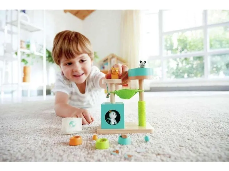 Hape Spielfigurenset Kitty Haven Playset Hape Spielfigurenset Kitty Haven Playset