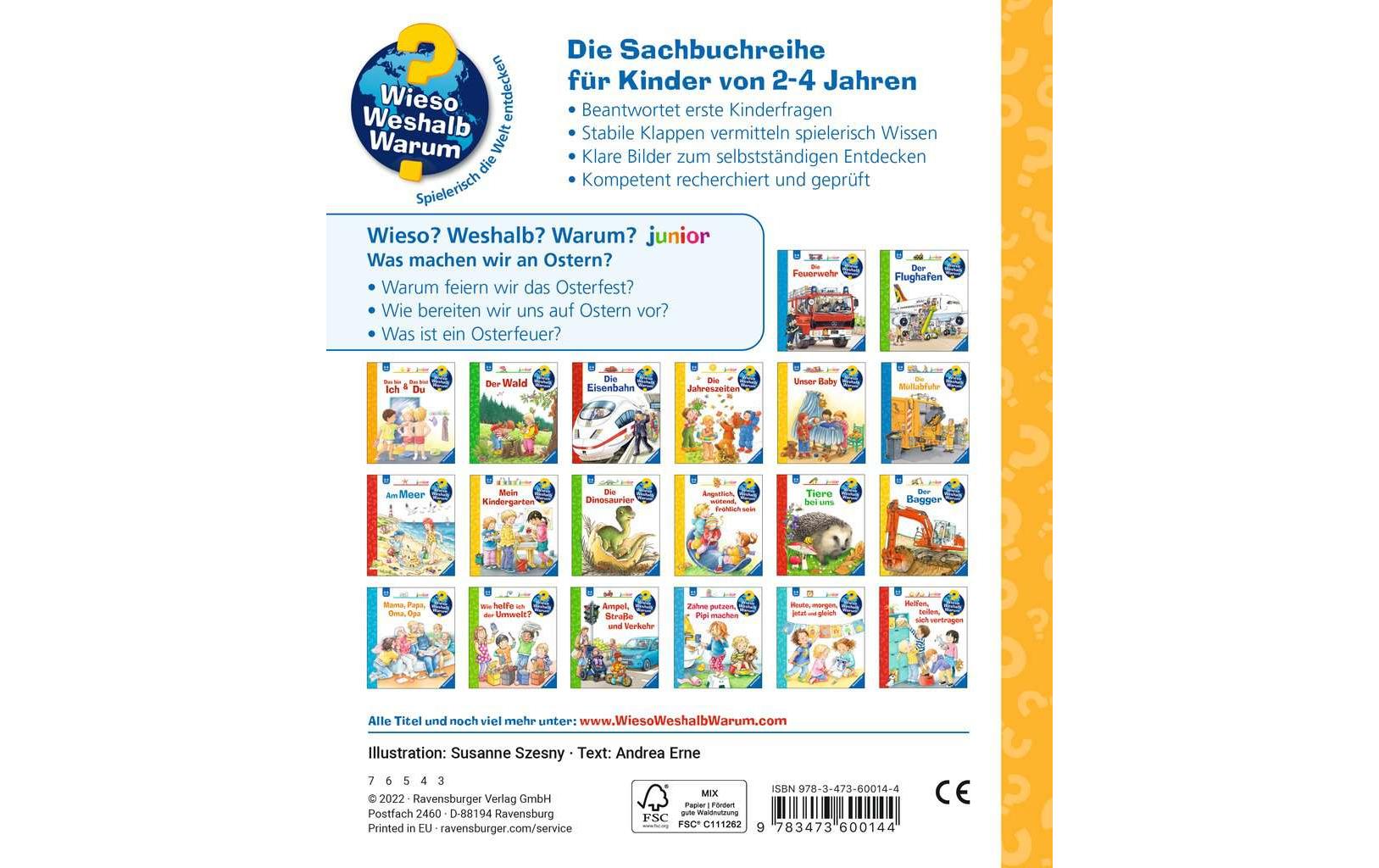 Ravensburger Kinder-Sachbuch Was machen wir an Ostern?