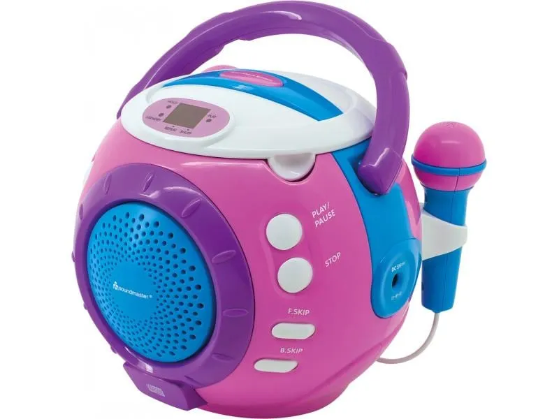 soundmaster MP3 Player KCD1600 Blau; Pink soundmaster MP3 Player KCD1600 Blau; Pink