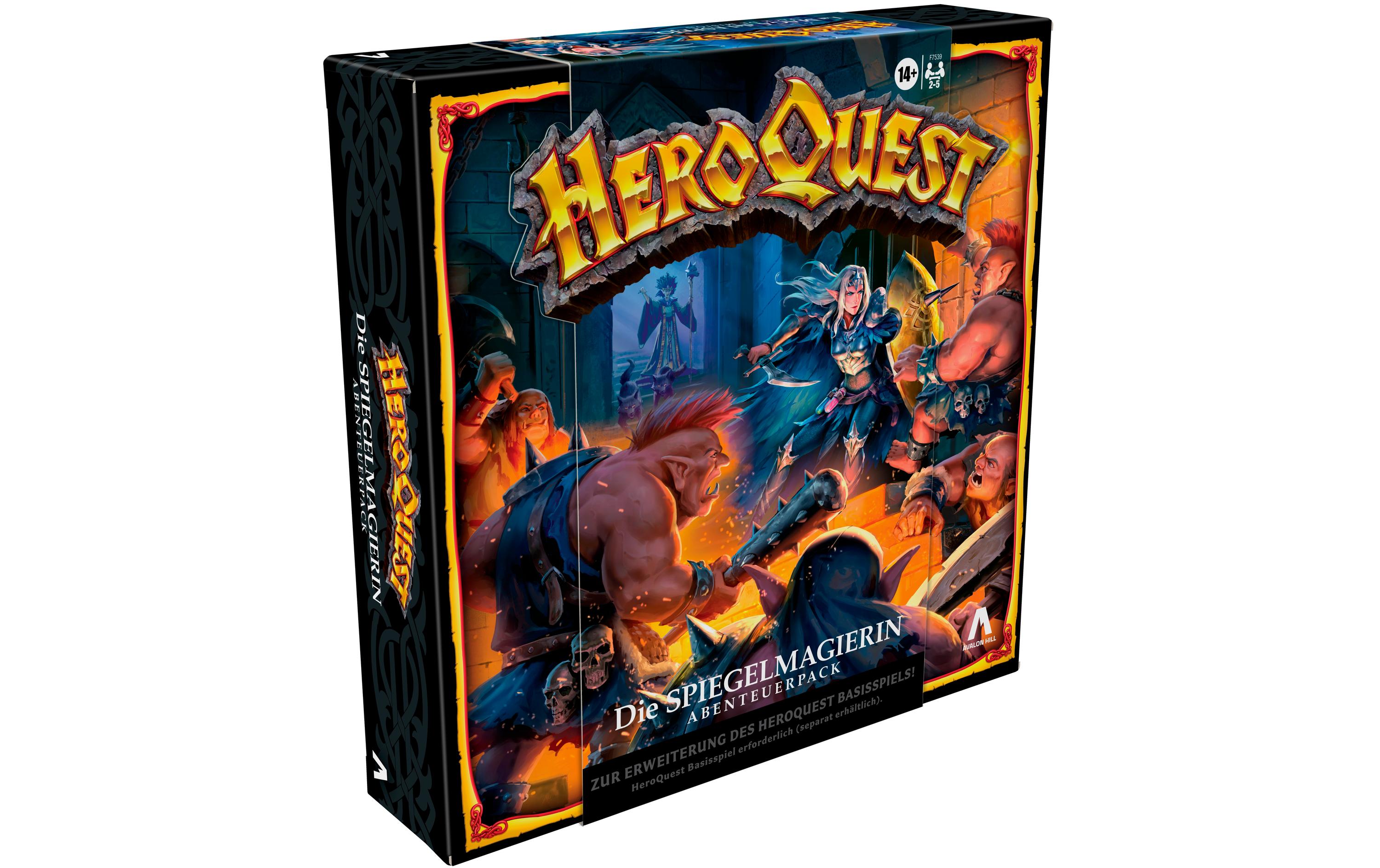 Hasbro Gaming Expertenspiel Hero Quest: Die Spiegelmagierin