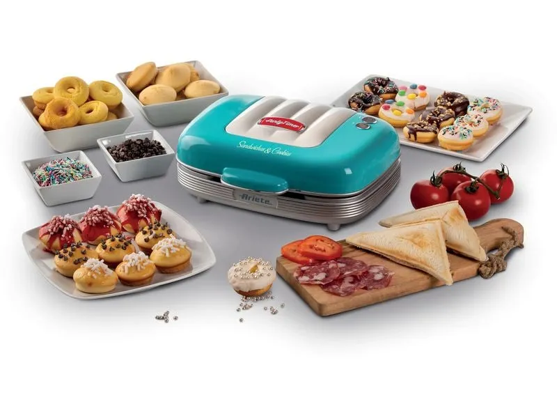 Ariete Multifunktionsgrill Party Time ARI-1972-BL 700 W, Blau Ariete Multifunktionsgrill Party Time ARI-1972-BL 700 W, Blau