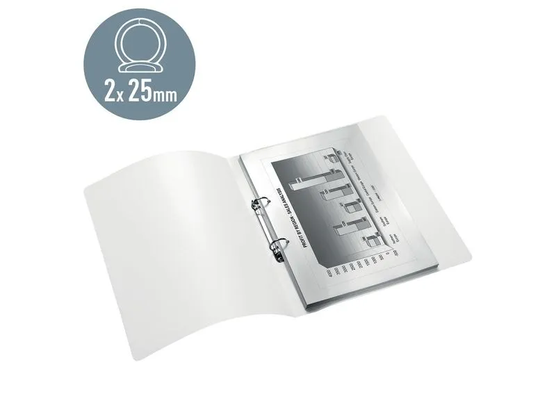Leitz Ringbuch WOW A4, 2.5 cm, Rot Leitz Ringbuch WOW A4, 2.5 cm, Rot