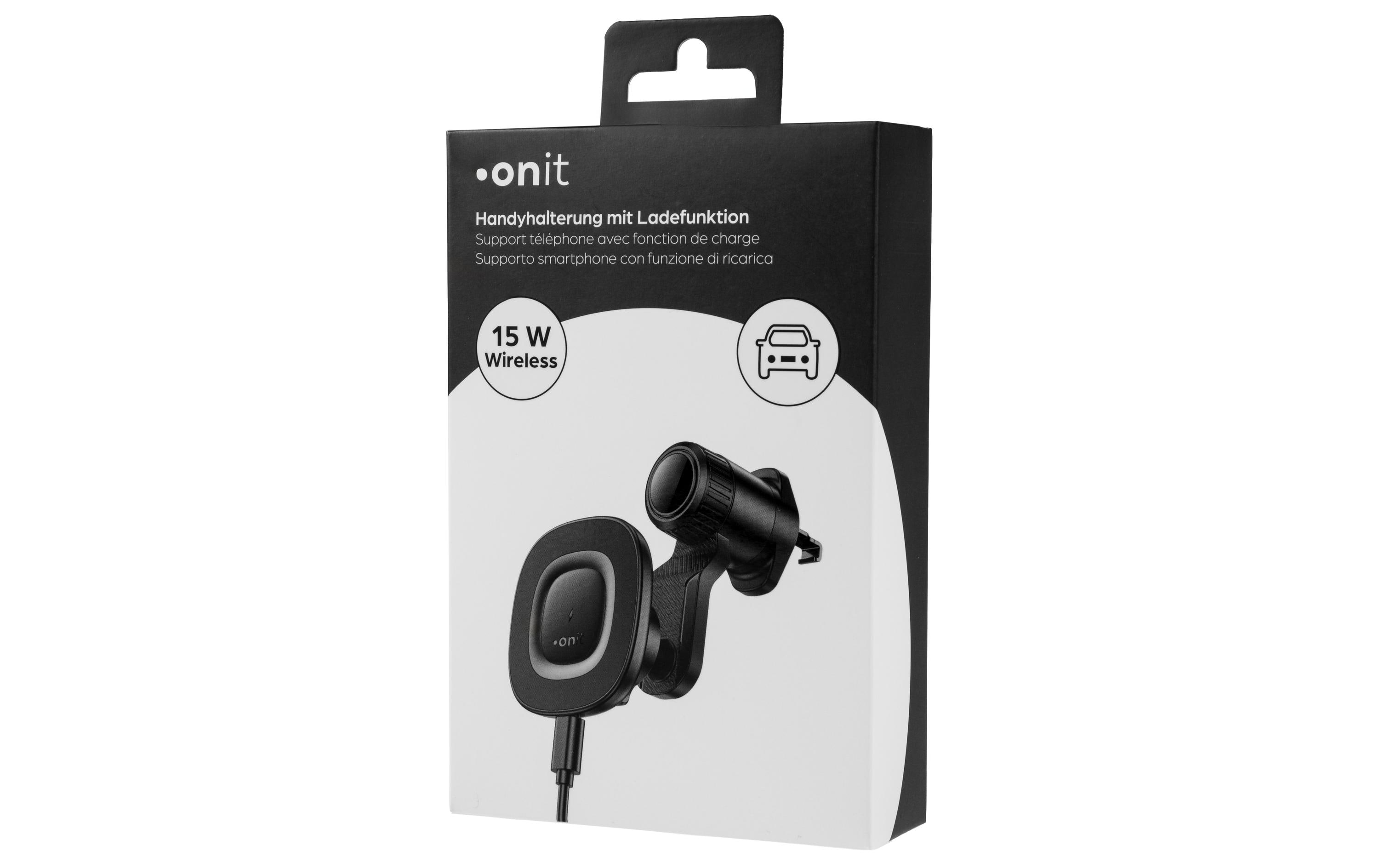 onit Magnetische Auto-Handyhalterung mit Ladefunktion