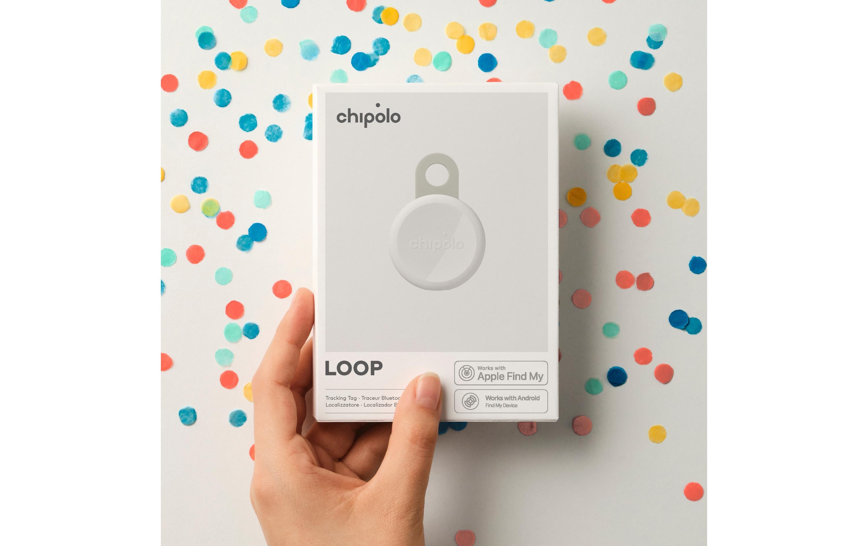 Chipolo LOOP (Apple & Google Find My Netzwerk) Weiss Chipolo LOOP (Apple & Google Find My Netzwerk) Weiss