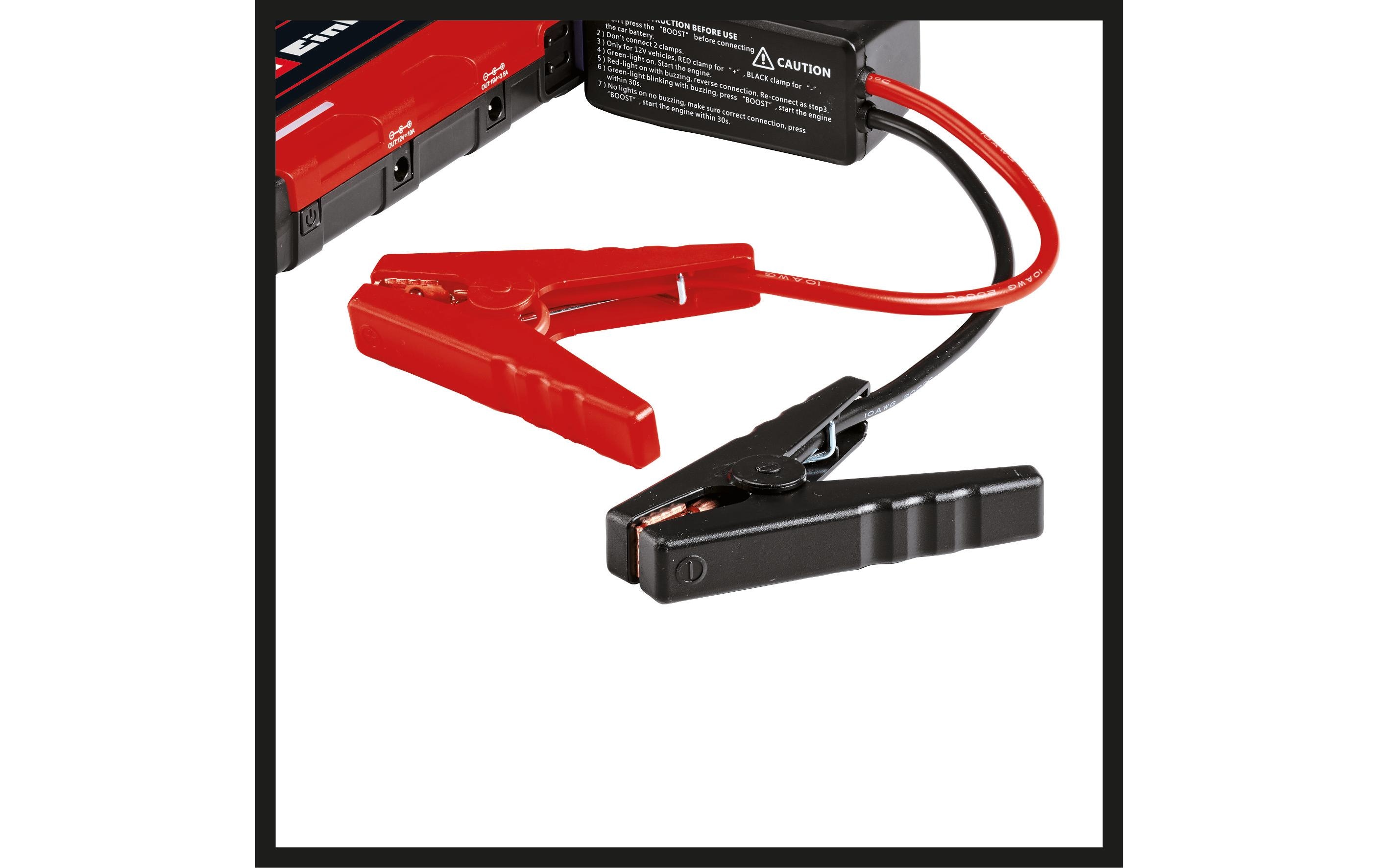 Einhell Automotive Starterbatterie mit Ladefunktion CE-JS 12 / 12V/200A