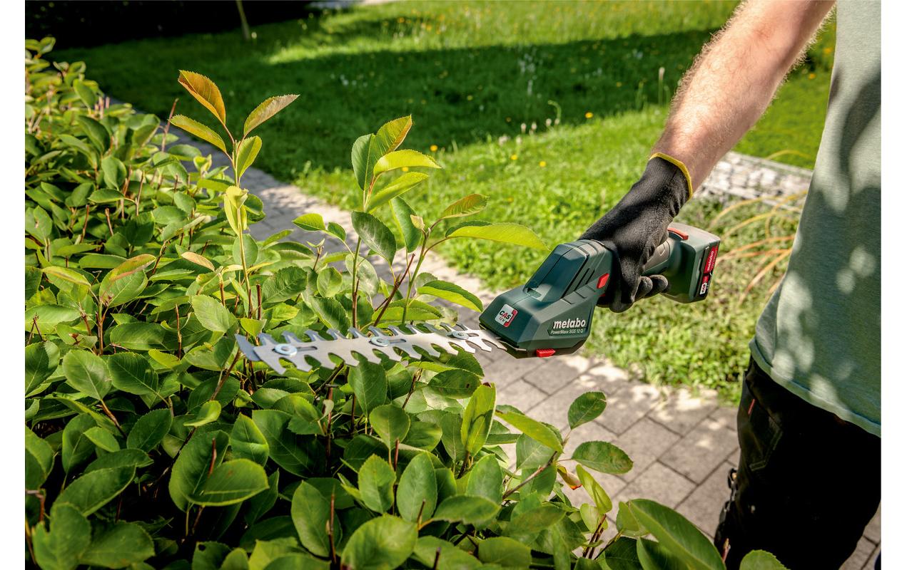 Metabo Akku-Strauchschere PowerMaxx SGS 12 Q Kit