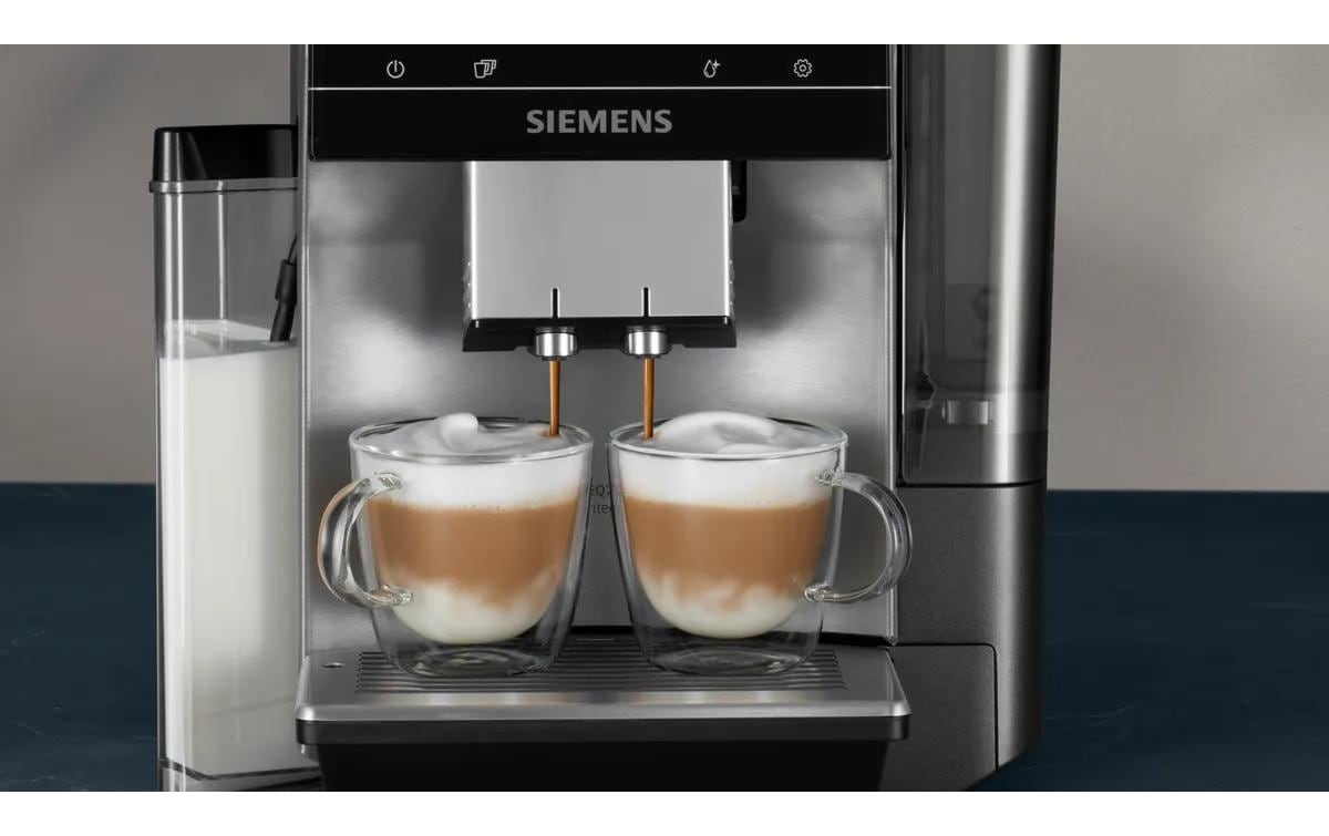 Siemens Kaffeevollautomat EQ700 integral TQ717D03 Edelstahl