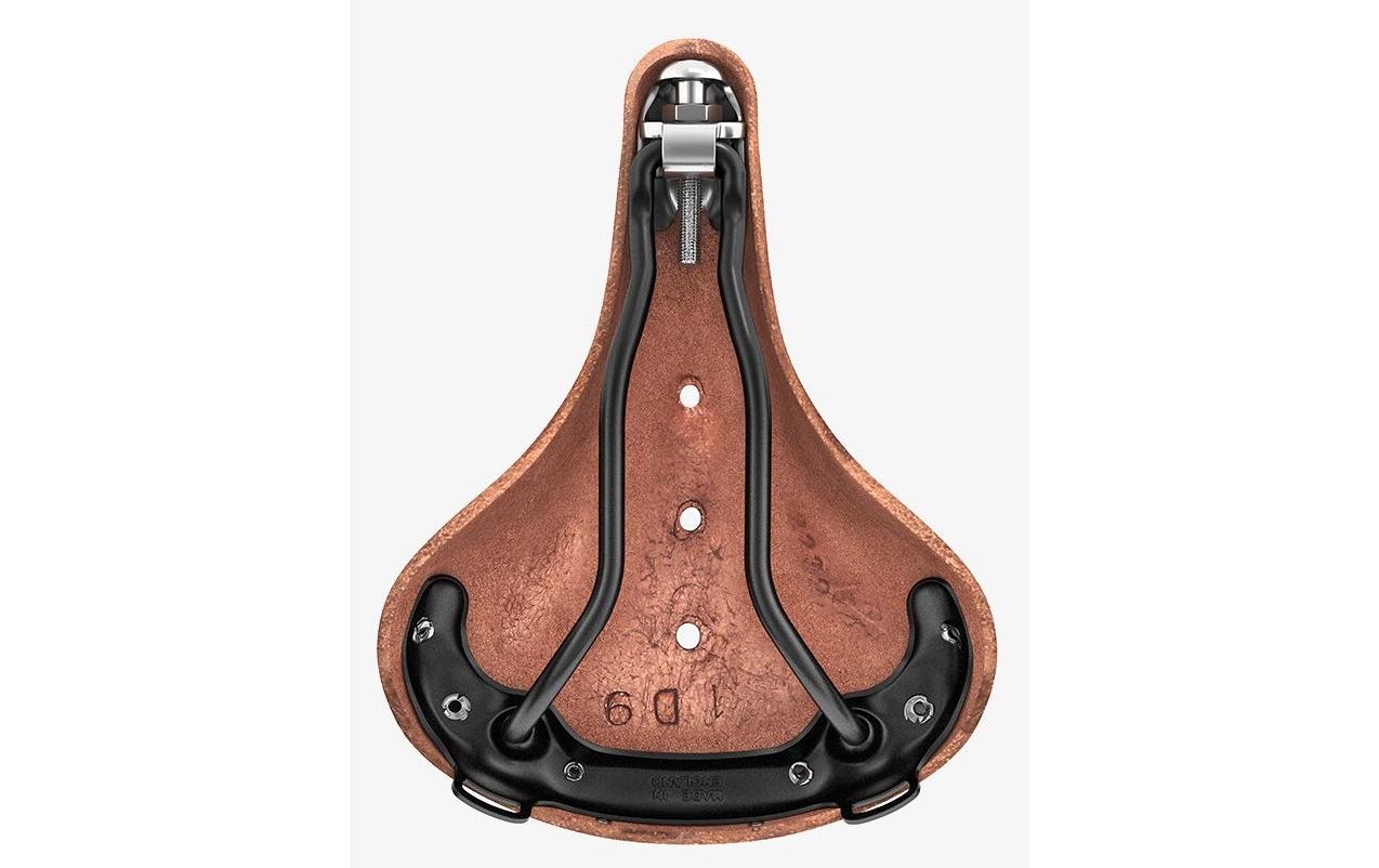 BROOKS Fahrradsattel B17 Short, Braun