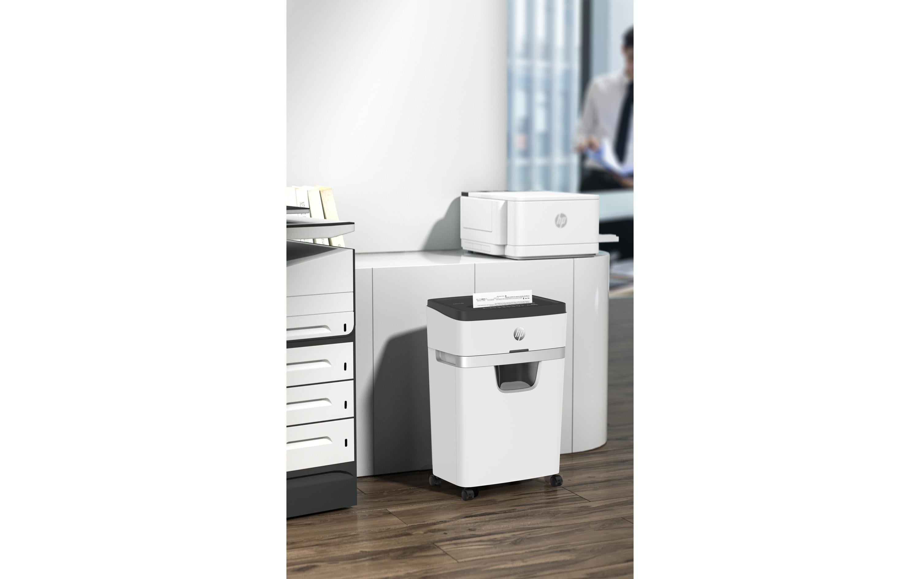 HP Aktenvernichter OneShred 12MC P-5, 12 Seiten