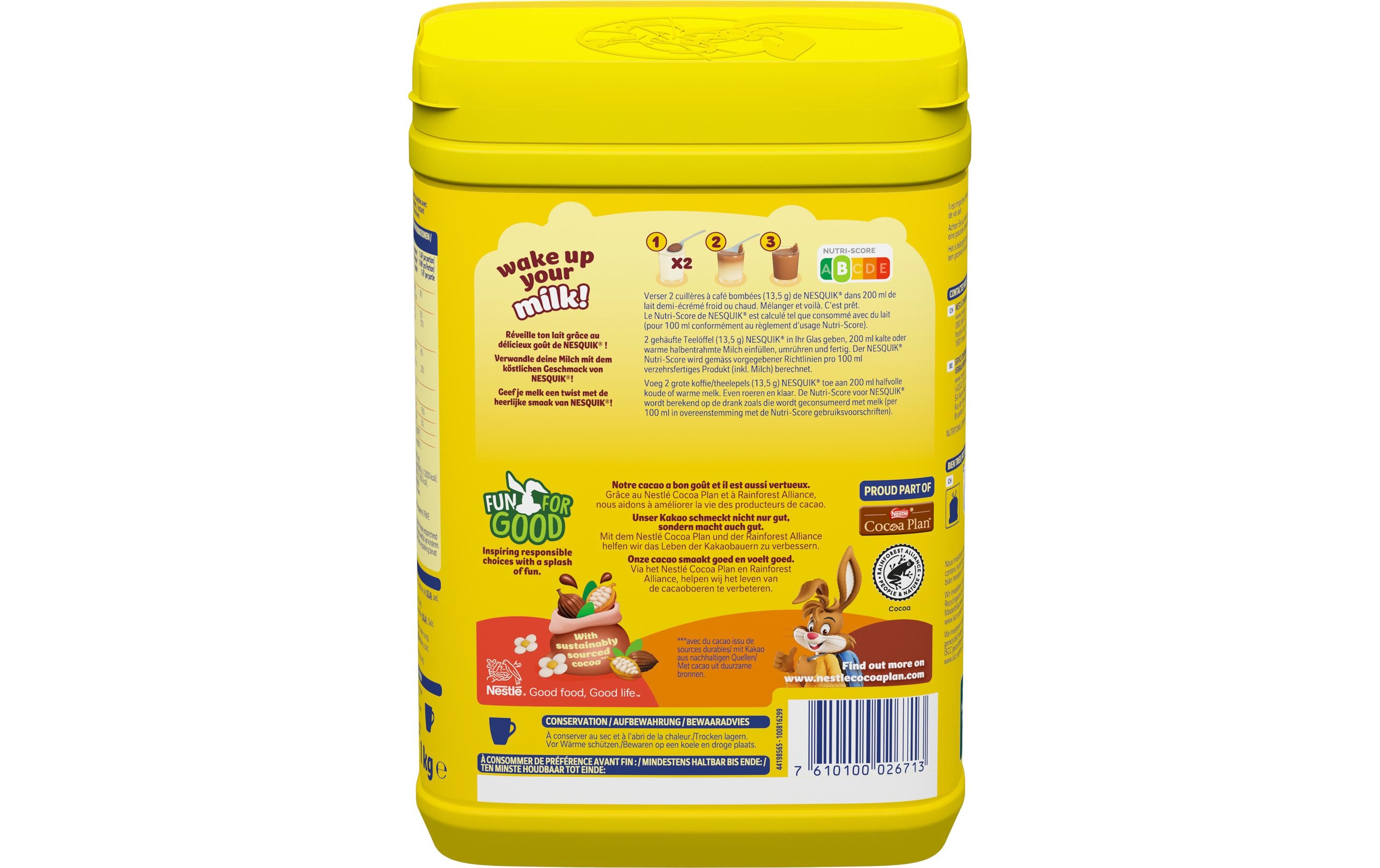 Nesquik Getränk Kakaopulver Nesquik 1 kg