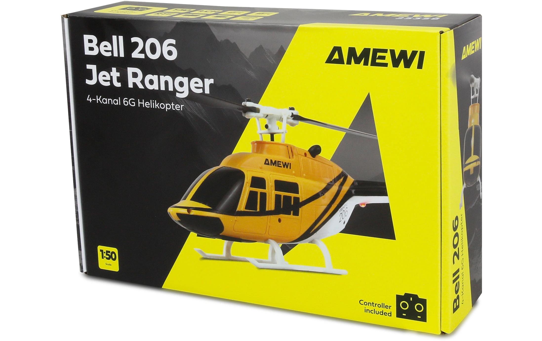 Amewi Helikopter Bell 206 Jet Ranger 4-Kanal 6G RTF Amewi Helikopter Bell 206 Jet Ranger 4-Kanal 6G RTF