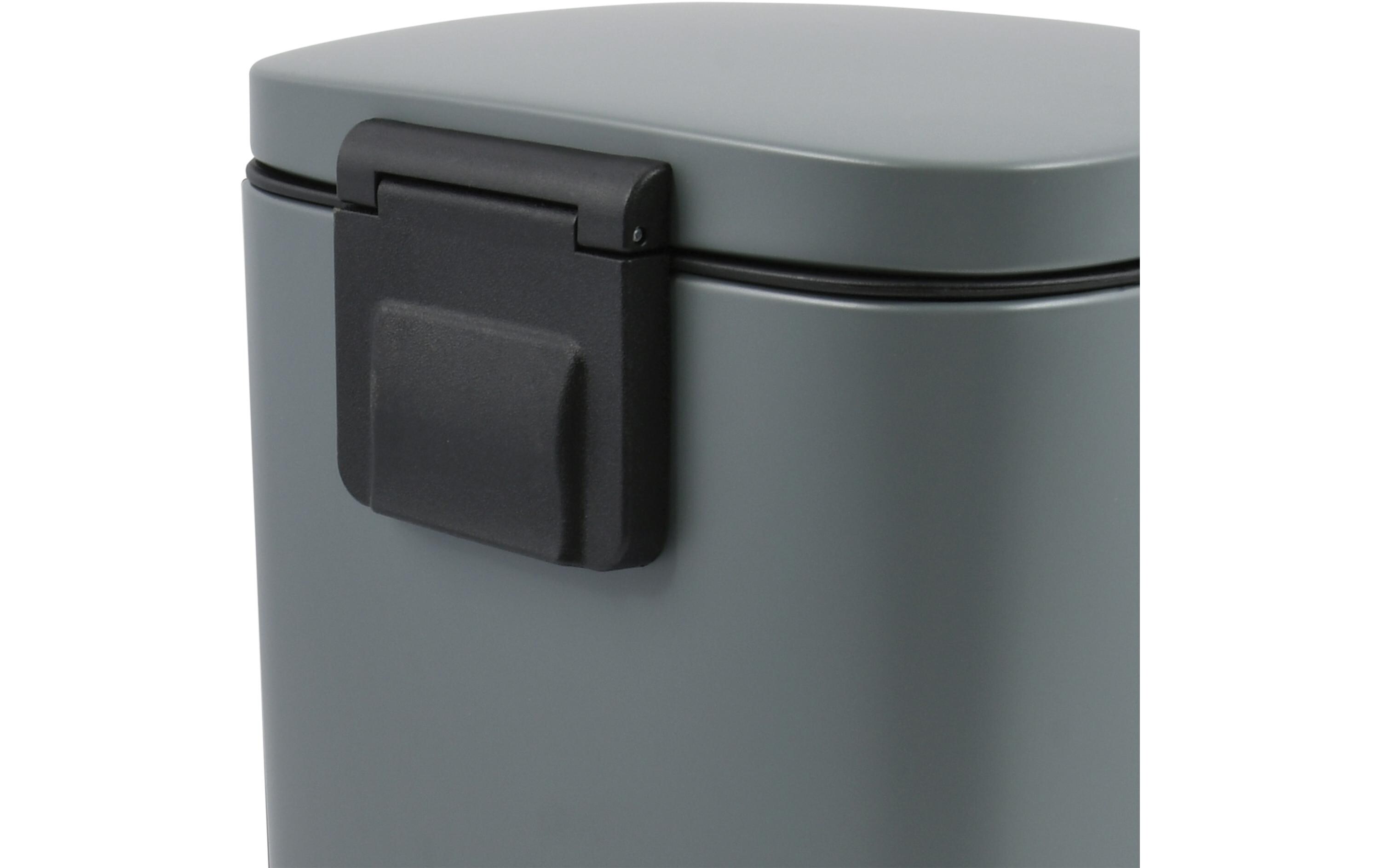 spirella Treteimer Poubelle Akira Matt 12 l, Grau