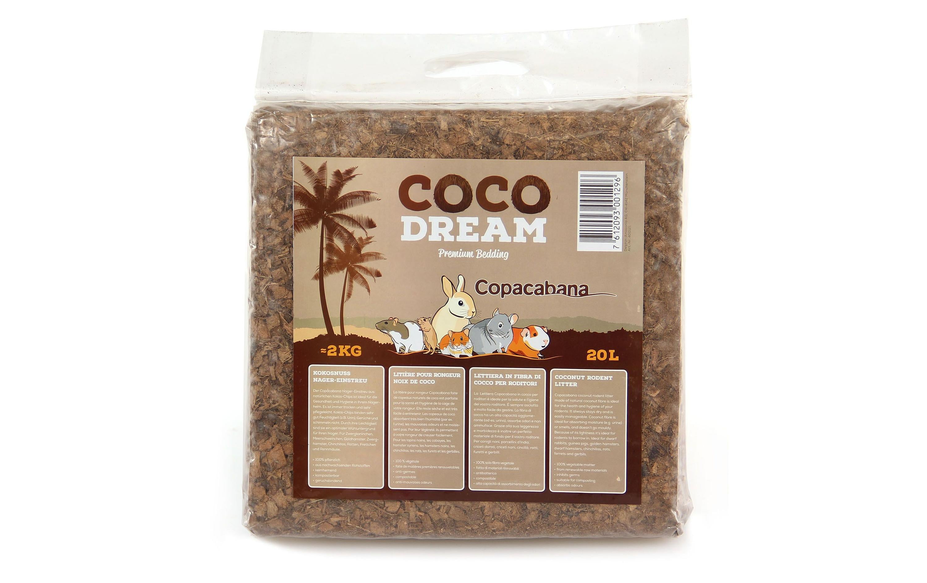 Copacabana Einstreu Cocodream, 2.2 kg Copacabana Einstreu Cocodream, 2.2 kg