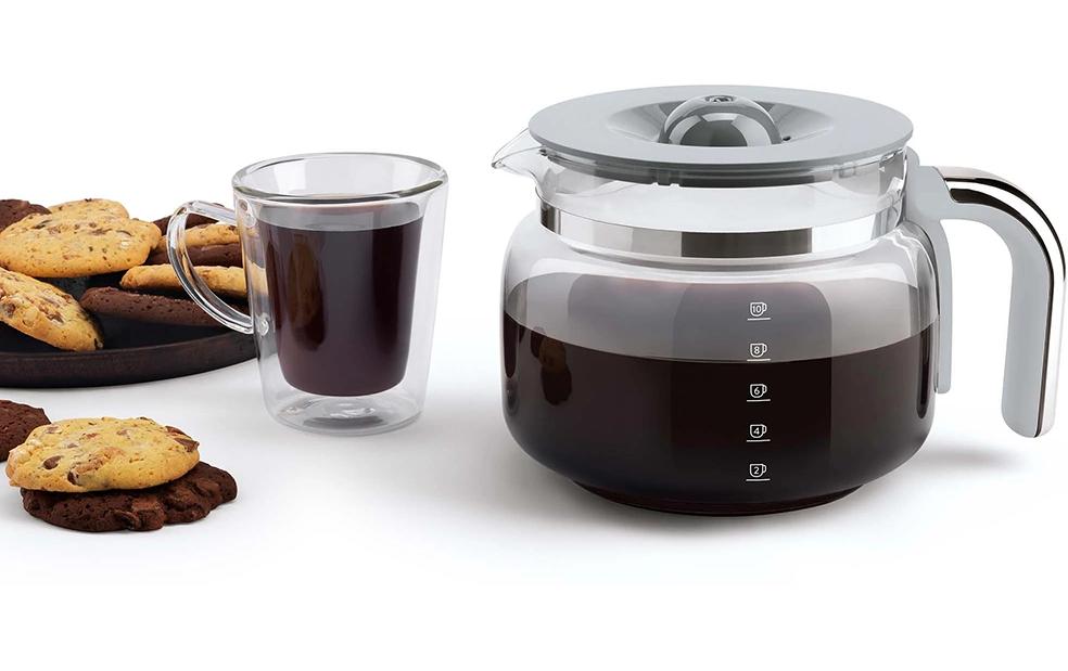 SMEG Filterkaffeemaschine 50's Style DCF02BLEU Schwarz